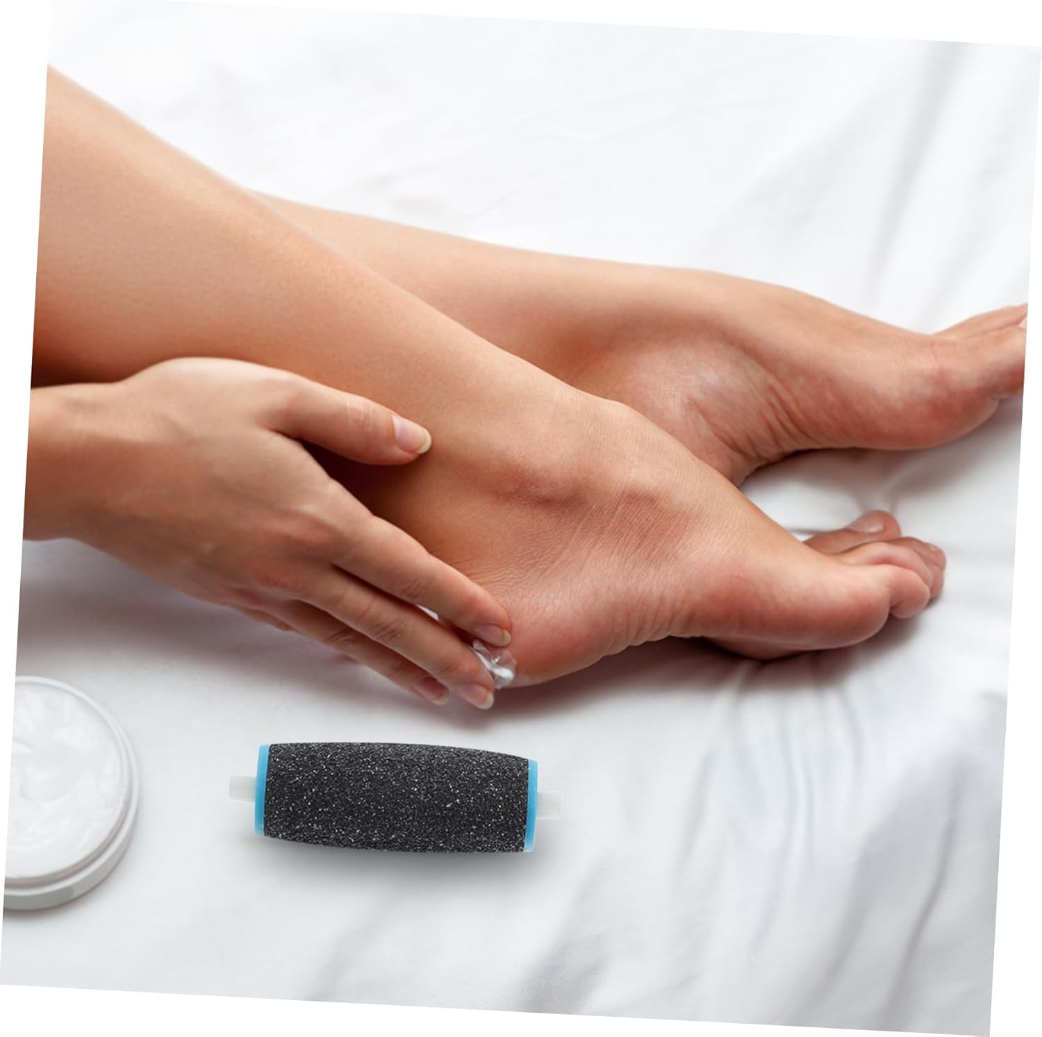 COLLBATH 10Pcs Foot File Replacement Heads Callus Remover Roller for Pedicure Accessories Dead Skin Removal Tool image number 4