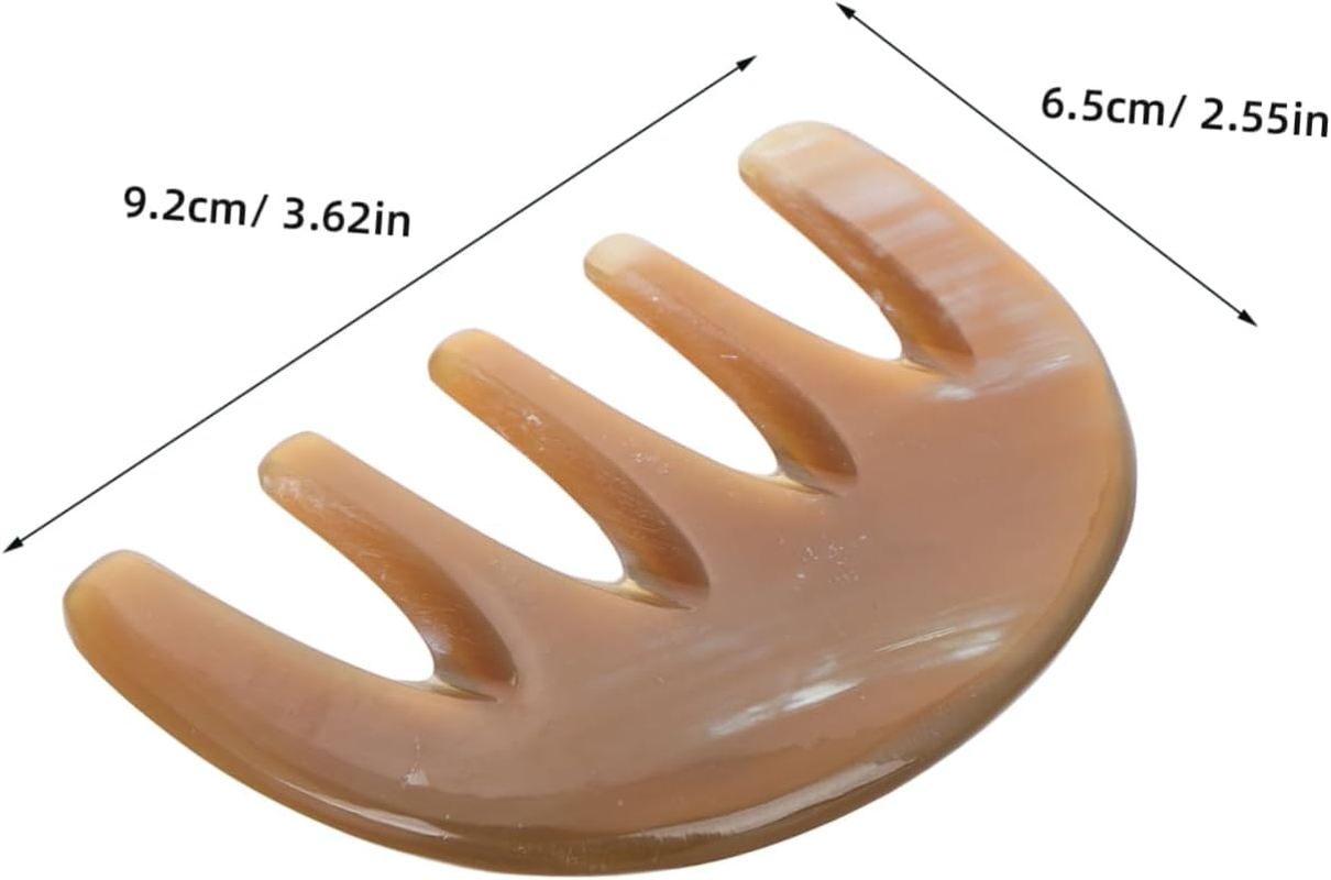 Generic Anti-Static Hair Loss Comb Scalp Massager Tool Scalp Massage Tool Facial Tools Hair Comb Combs for Men Mini Wide Tooth Comb Wide Comb Large Wide Tooth Comb Big Comb Horn Comb