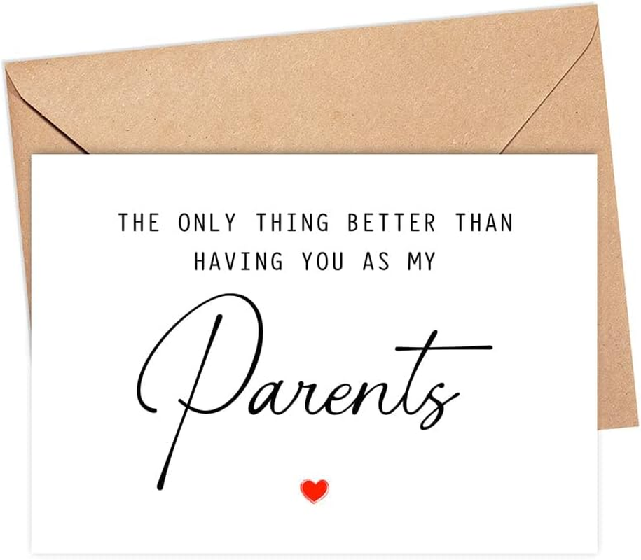 The Only Thing Better than Having You as My Parents ...Is Our Baby Having You for Grandparents - Pregnancy Announcement Greeting Card - Parents Card - We'Re Pregnant Card - Mother'S Day Gift