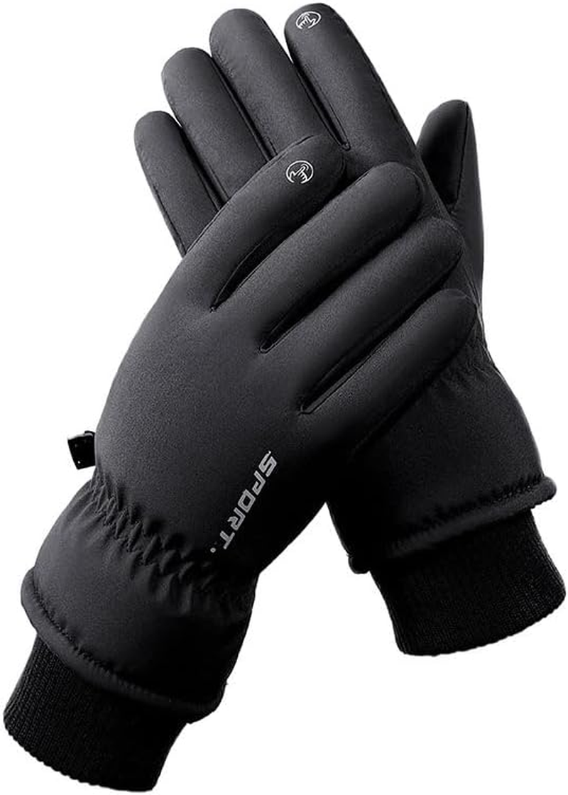 ZANZER Ski Gloves, Winter Touchscreen Snow Gloves Winter Gloves Women for Cold Weather, Windproof Snowboard Gloves for Ski Driving Cycling Hiking Running