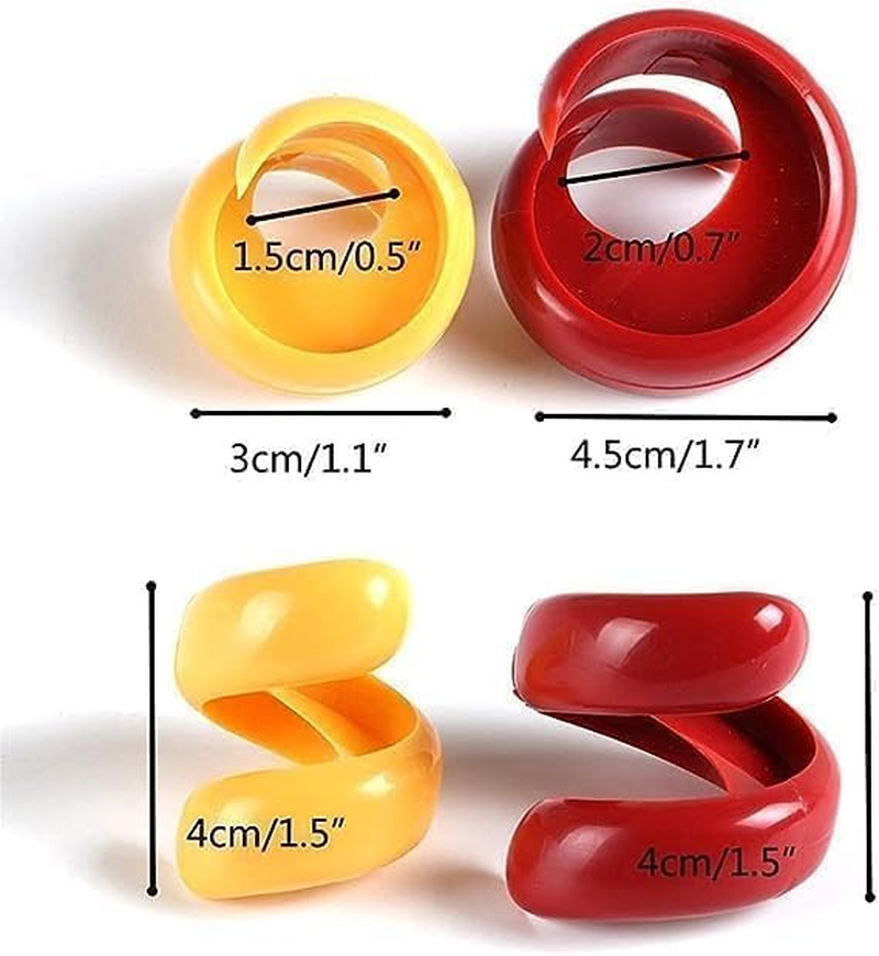 Red and Yellow Manual Fancy Sausage Cutter Barbecue Hot Dogs Gadget Cutting Kitchen Vegetable Cutter Tools Auxiliary Slicer Fruit Practical and Deft Utensils and Gadgets Kitchen and Dining image number 6