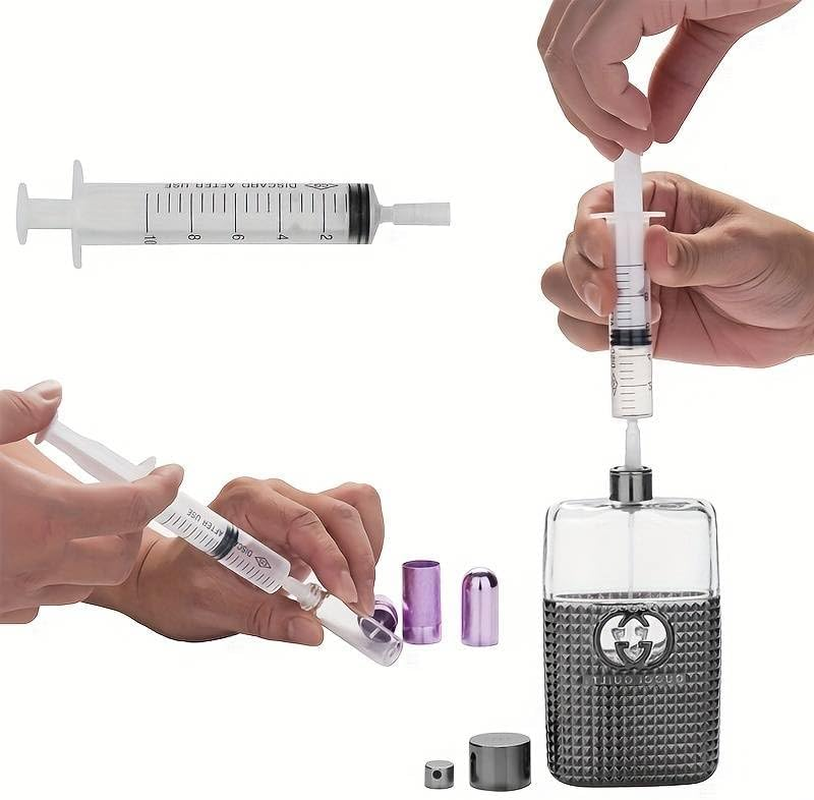 Z&eacute;nitude Glassworks Perfume Bottle Refill Kit - Syringe, Pipette, Funnel + Others 5 Piece Kit image number 3