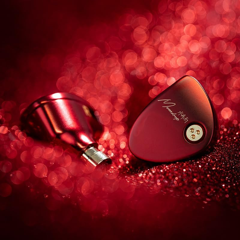 Moondrop ARIA 2 RED In-Ear Headphone with 0.78 2 Pin Cable Replaceable Plugs 3.5/4.4Mm Earphone image number 4