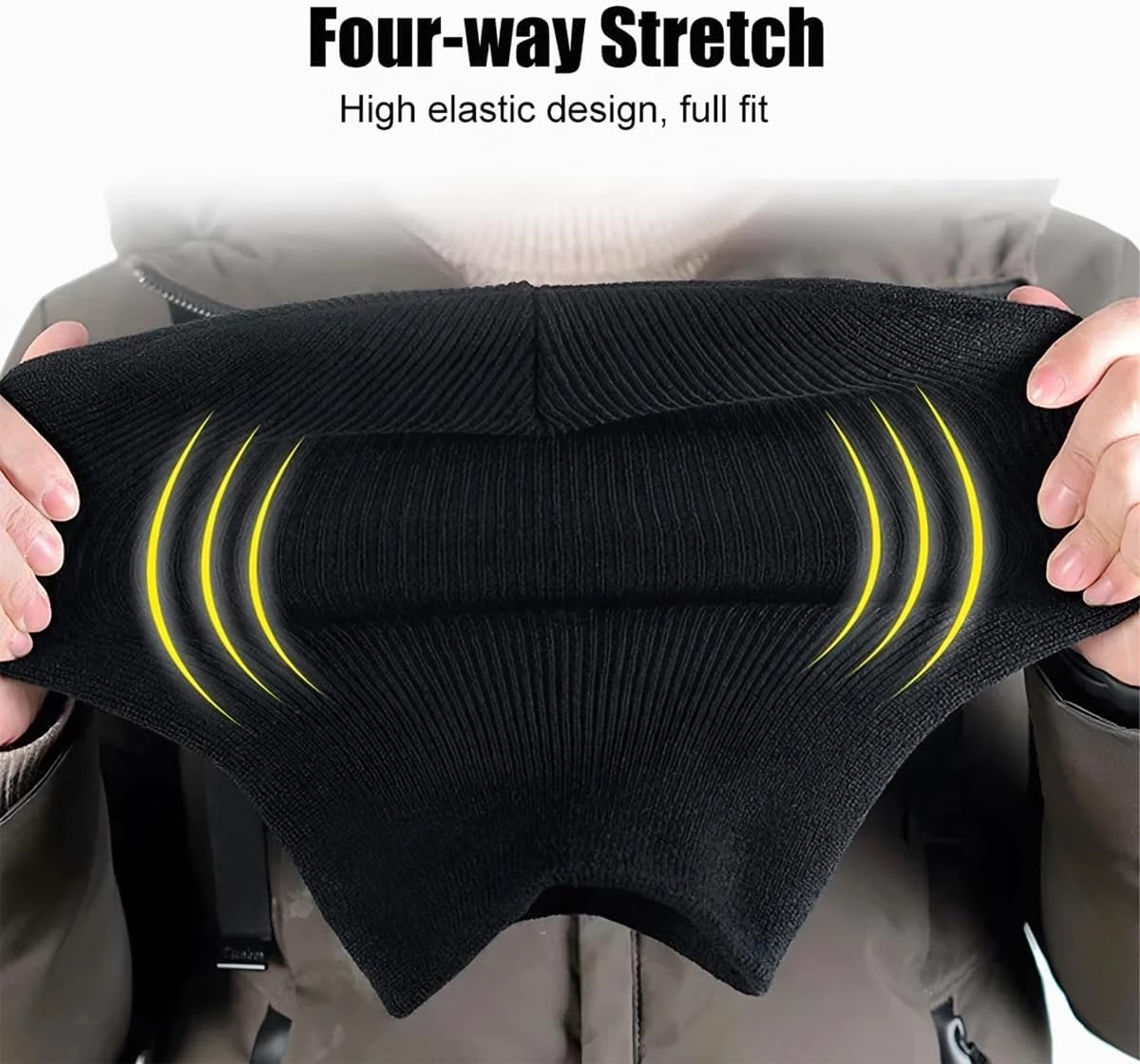 AUCELI Headrest Cover, 2Pcs Terylene Personalized Funny Hat for Car Seat, Front Head Rest Protectors, Auto Interior Decoration for Van SUV image number 6