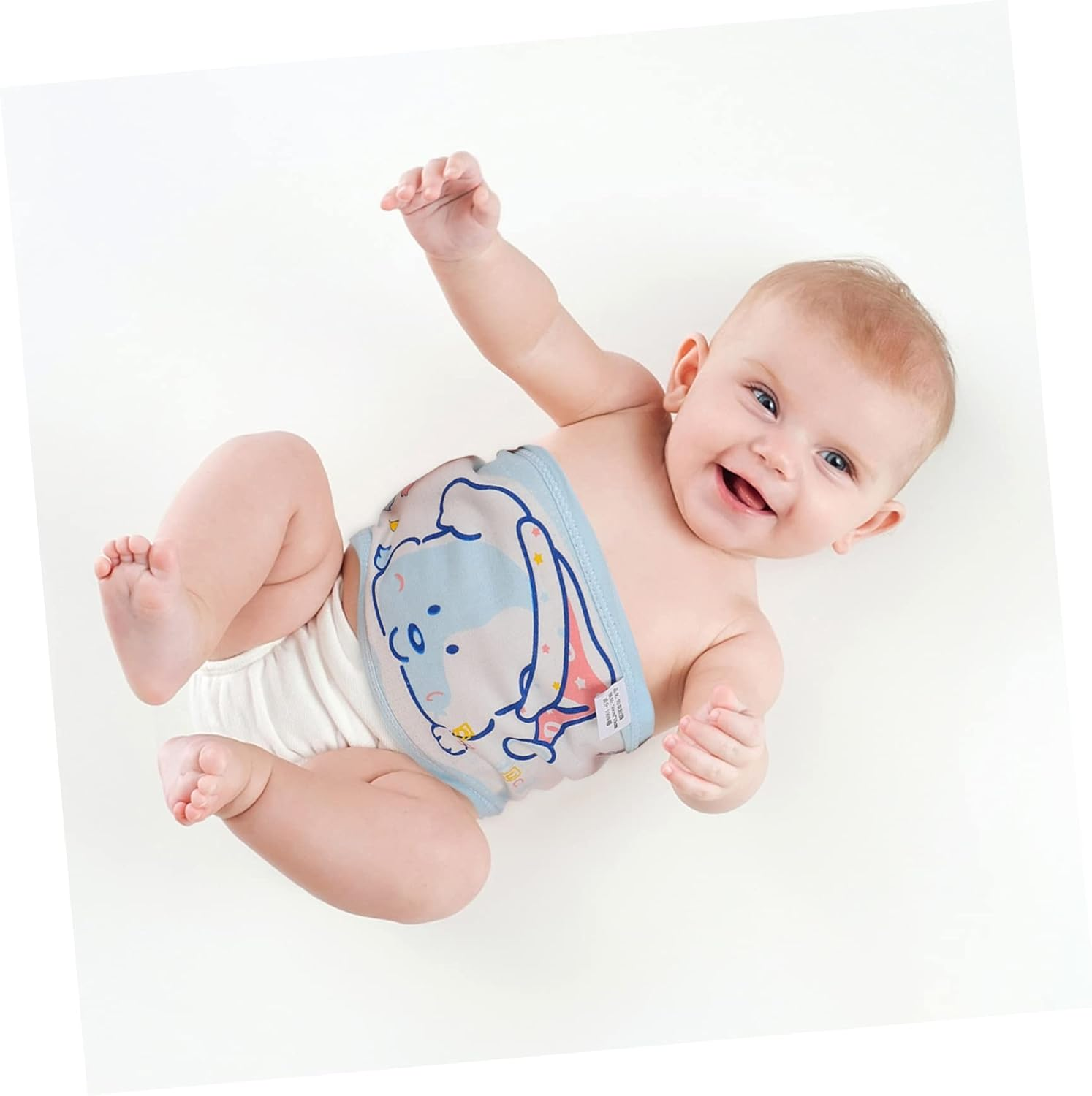 2Pcs Navel Belt Belly Wrap Newborn Belly Bands Cotton Swaddle Mom Postpartum Care image number 5