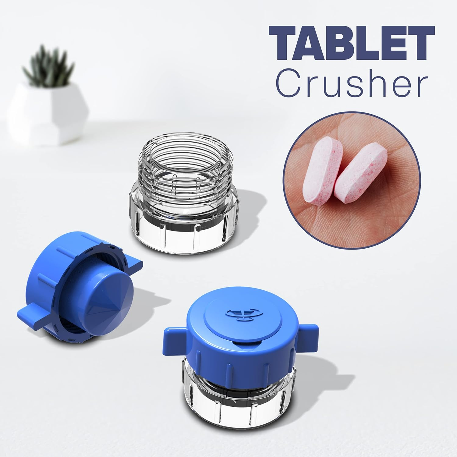 Otica Tablet Crusher Pill Grinder Tablet Pulverizer Medicine Crusher in Powder Form for Great for Feeding Tube Use, Pets or Easier Medicine Intake for Kids (Pack Of, 1) image number 2