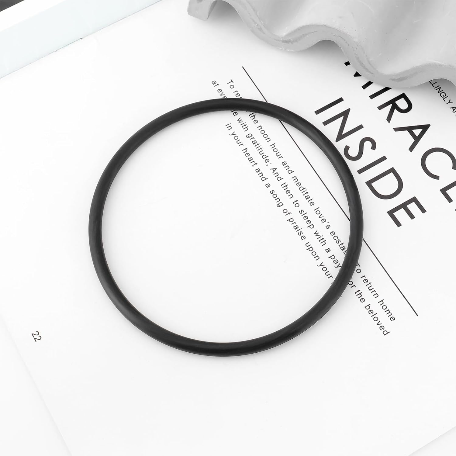 2Pcs R0586300 Large Collar O-Ring Compatible with Zodiac Nature 2 Fusion, Fusion Soft, Vision Series Sealing for Pool Filtration Systems 105X95X5Mm image number 5