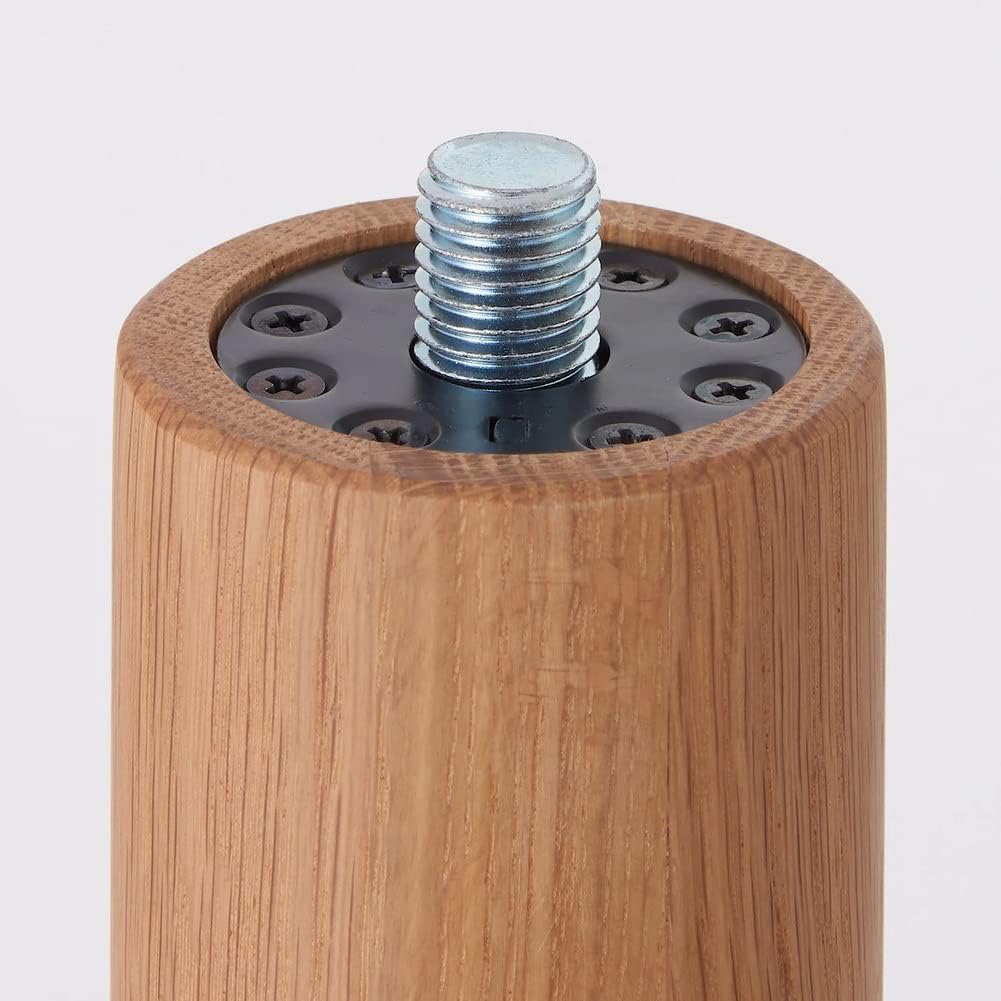 MUJI 82586152 Wooden Table Legs for 13" Tall Oak Wood Table Legs Set of 4 image number 6