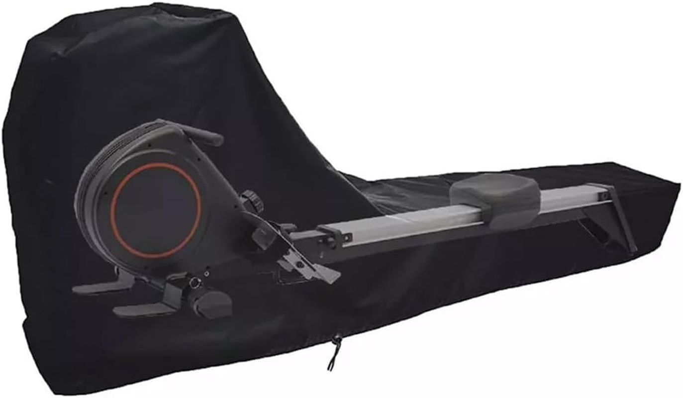 AIMALL 210D Oxford Water-Resistant Rowing Machine Cover, Uv-Resistant, Tear-Resistant, Fits Indoor & Outdoor Rowers, 95In Long, Drawstring Closure image number 3