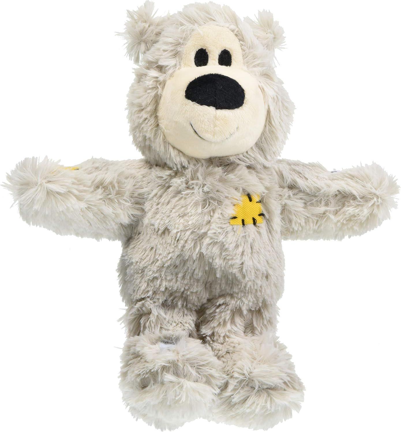 KONG Wild Knot Teddy M Brown Dog Plush Toy image number 4