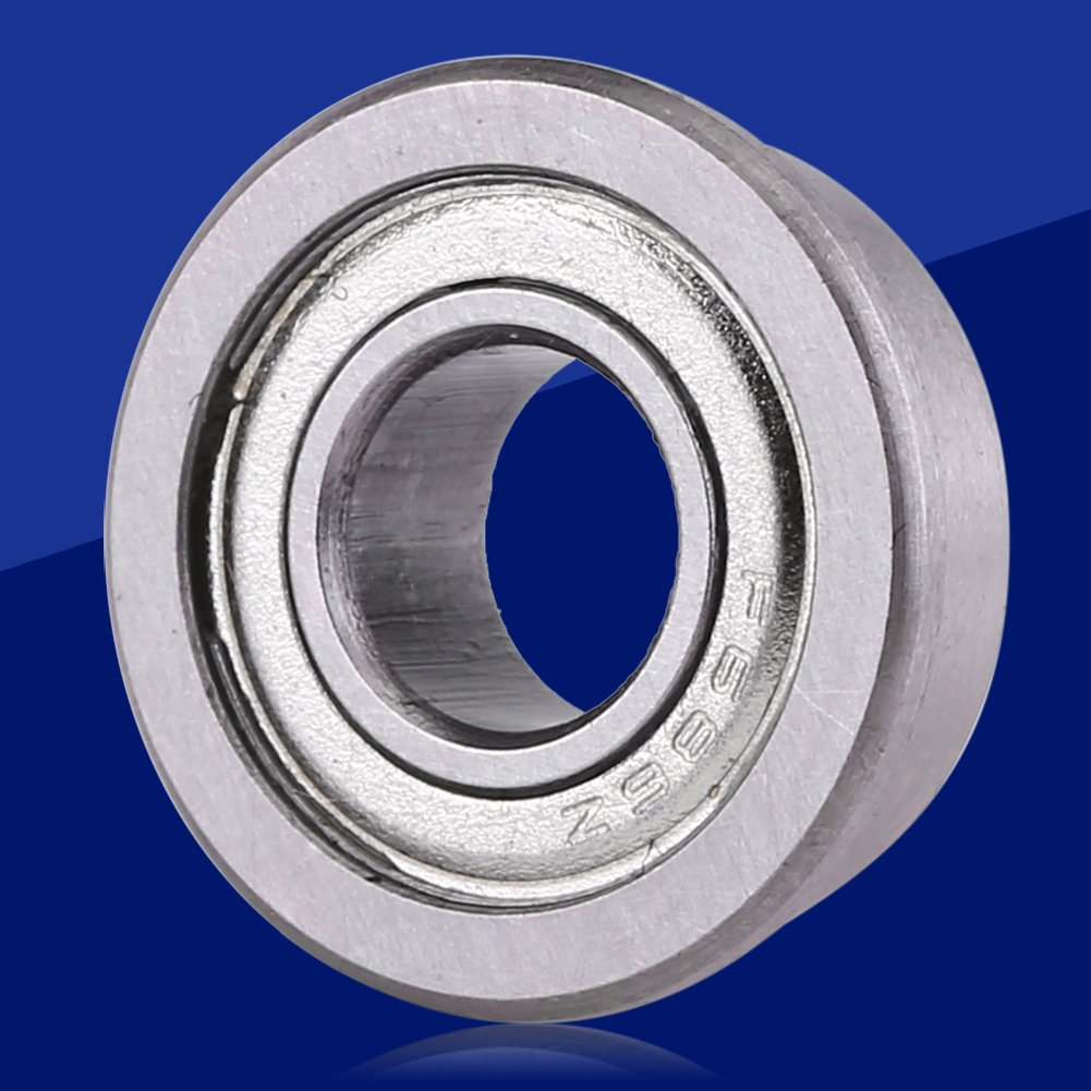 Mini Metal Steel Double Shielded Flanged Ball Bearings 6 * 13 * 5Mm for Electric Motor Quadcopter image number 4