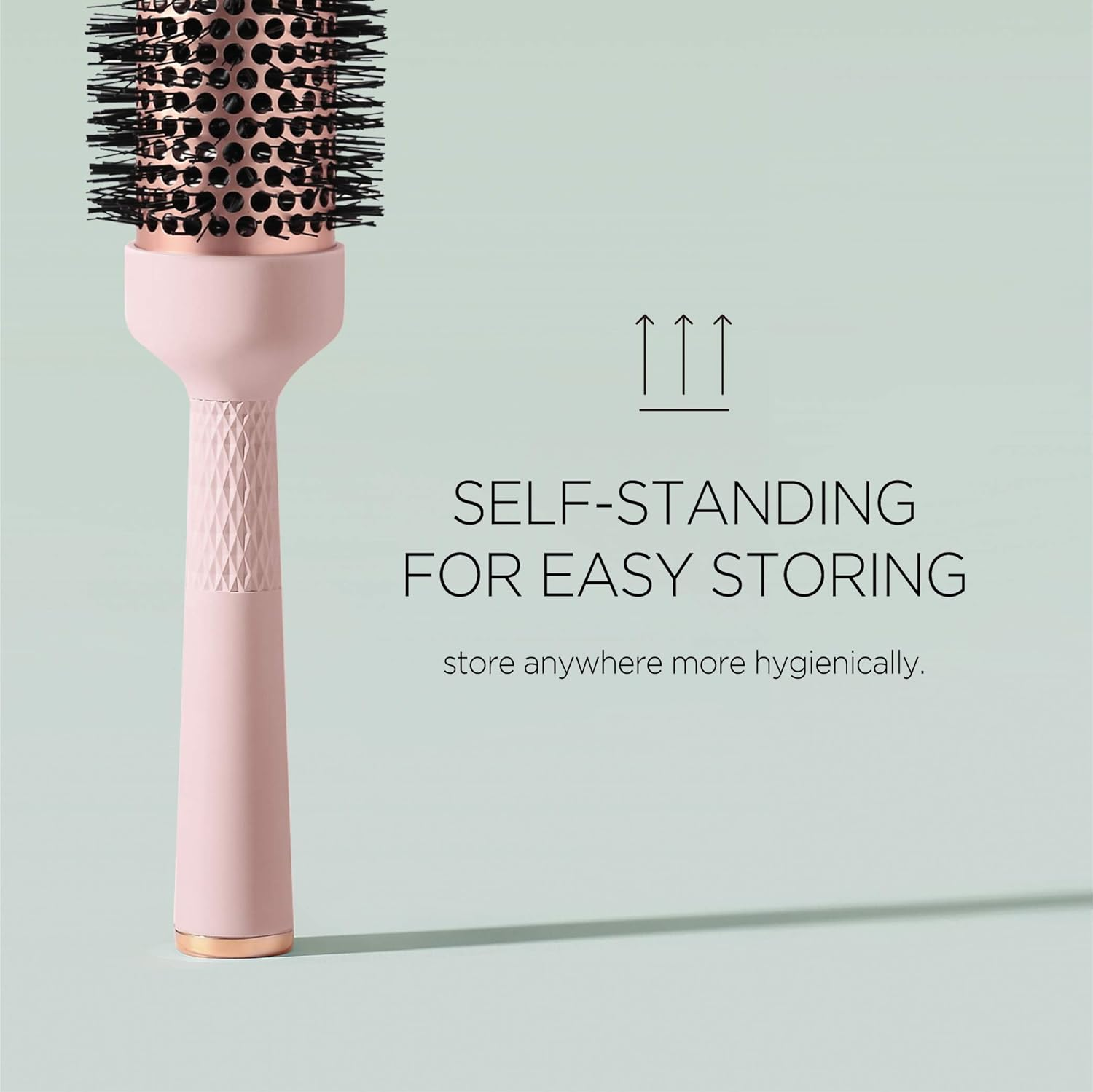 F3 Systems Magic Curling Thermal Brush Set (1&1.7Inches), Cut Drying Time, Self-Standing round Brush, Great Blowout,Ceramic Coated Barrel,Quick Styling,Blowout Volume,Ionic Thermal Barrel, Wave Styler image number 4