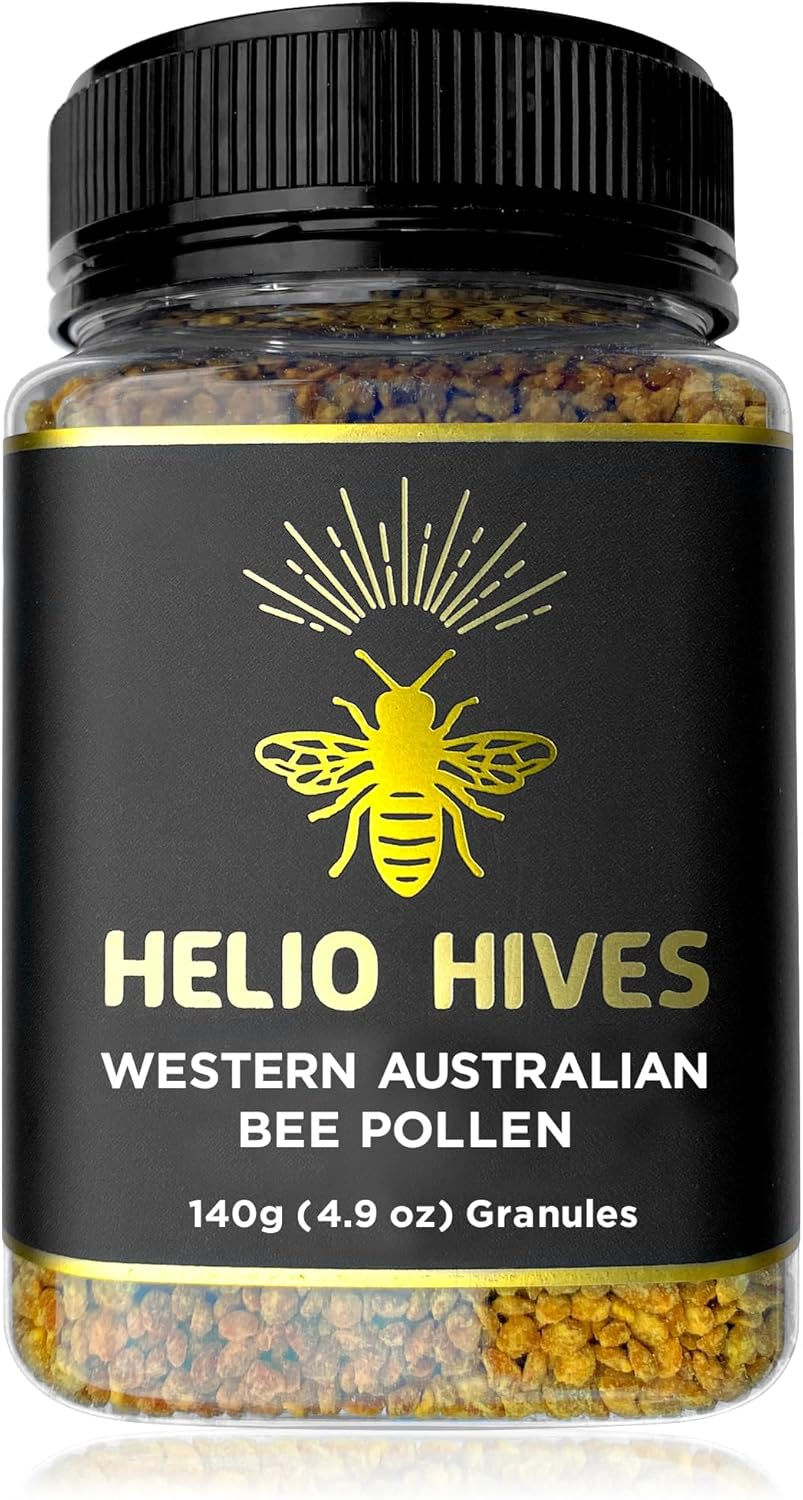 Helio Hives Bee Pollen 140 Gm Granules - Nature'S Superfood, Superior Taste - Western Australia Pure Bee Pollen for Optimal Health image number 3