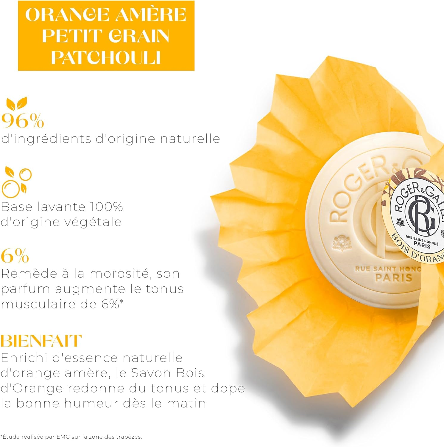 Roger & Gallet Bois D'Orange Soap 100G image number 5