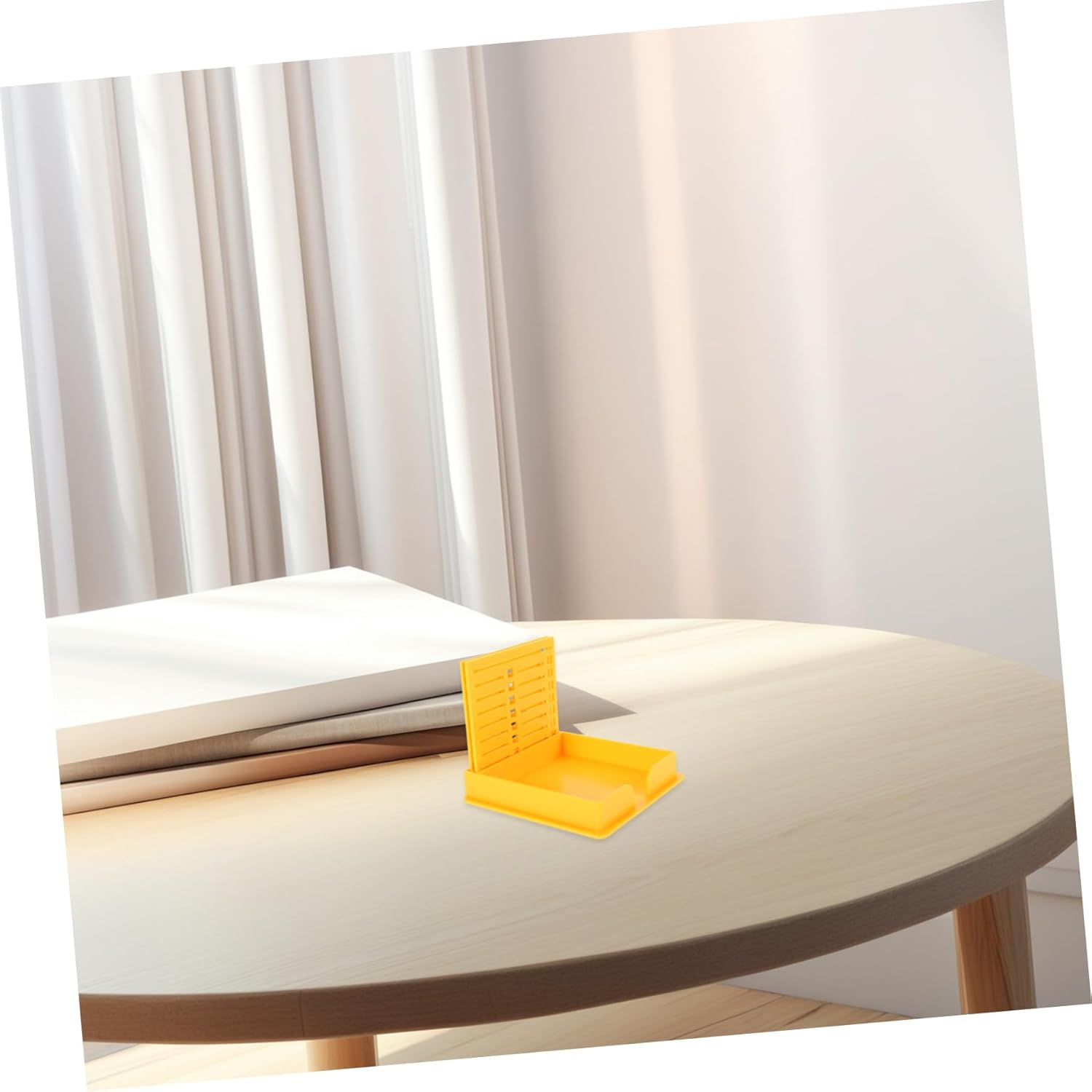 Jojofuny Cube Note Holder Stationery Storage Pen Holder Multipurpose Organizer Box for Desk Office Home Use image number 1