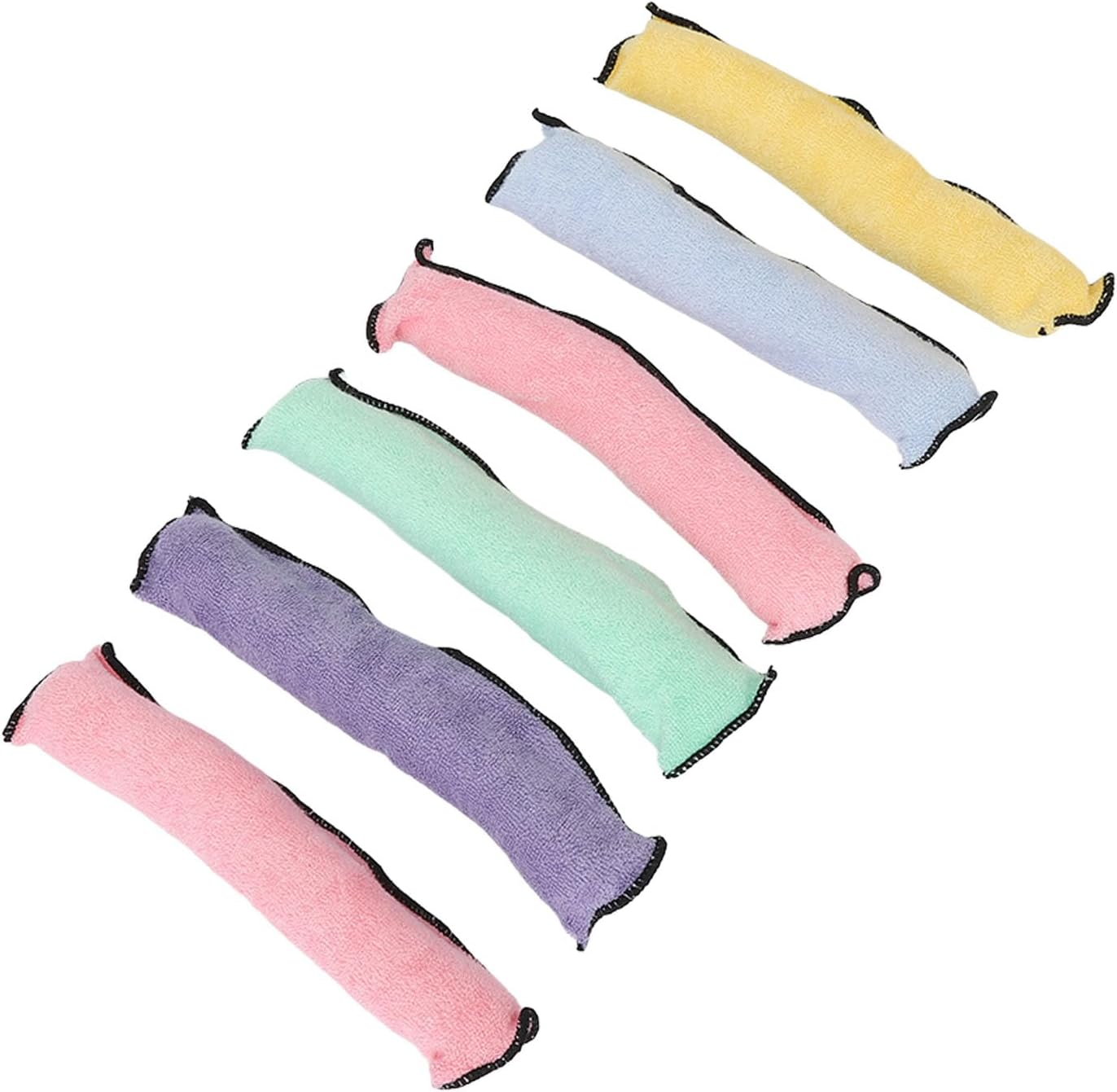 Heat-Free Hair Rollers, Pack of 6, Portable Sponge Curlers, Lightweight, No Heat, Curlers for Women and Girls, Heat-Free Curls for All Hair Types image number 4