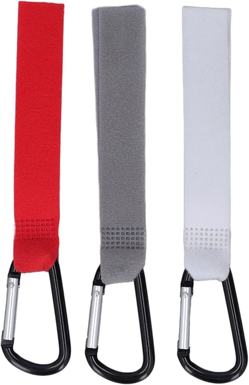 2 PCS Durable Baby Stroller Hooks with Velcro Straps | Multi-Color Carriage Accessories for Storage and Anti-Lost Function image number 5