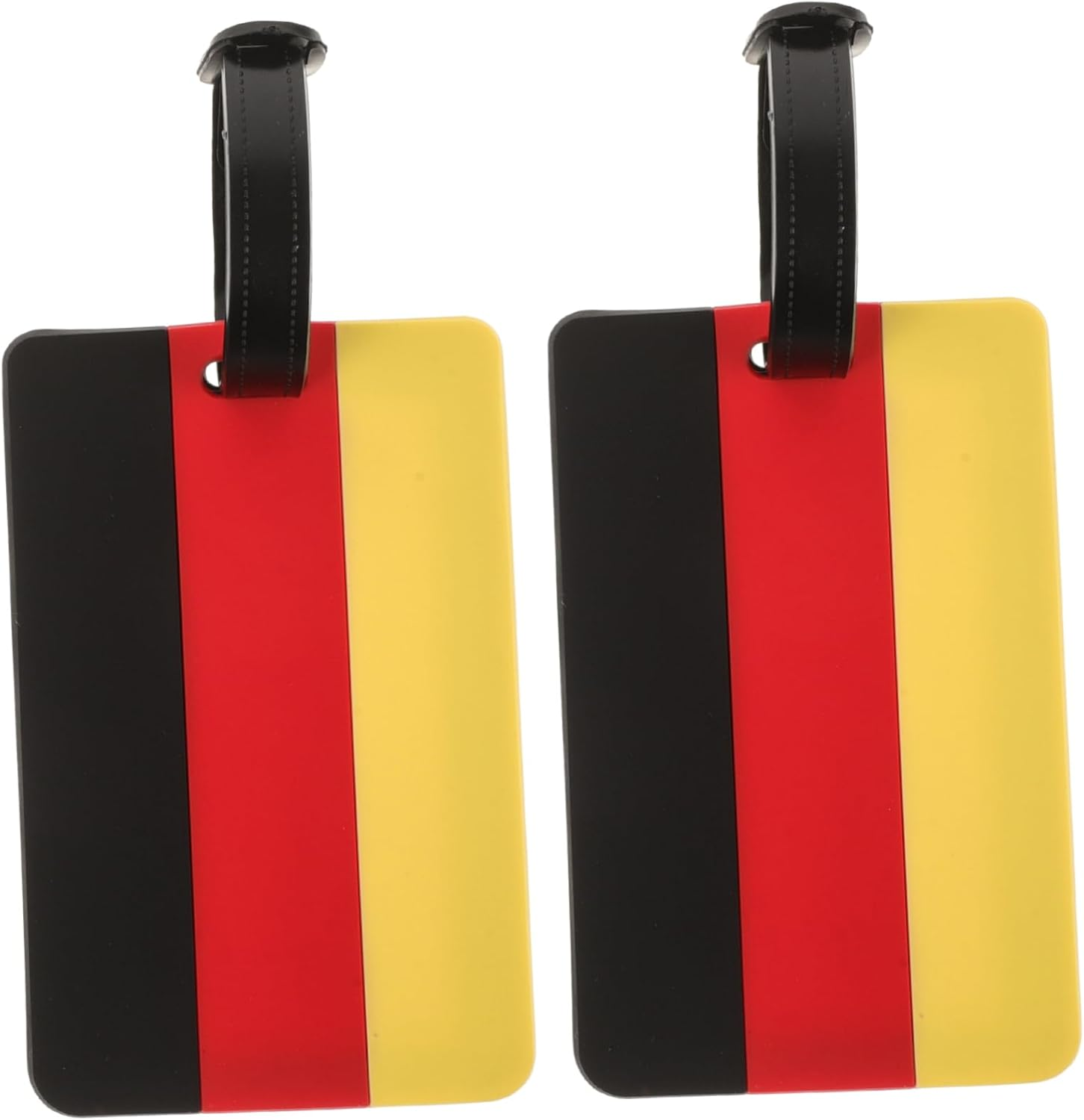 COLLBATH 2Pcs Luggage Tags Travel Suitcase Labels Flag Luggage Tag Suitcase Boarding