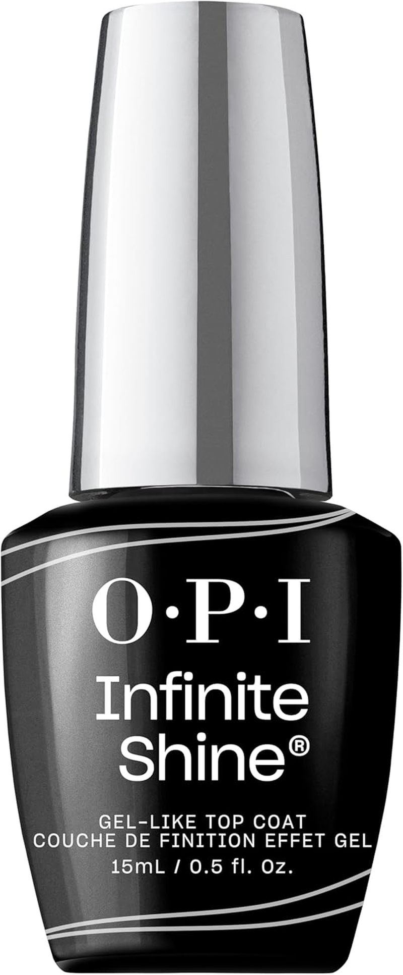 OPI Infinite Shine Long Wear Nail Polish, up to 11 Days of Wear & Gel-Like Shine, Trio Gift Set - Base Coat, Cajun Shrimp, Top Coat