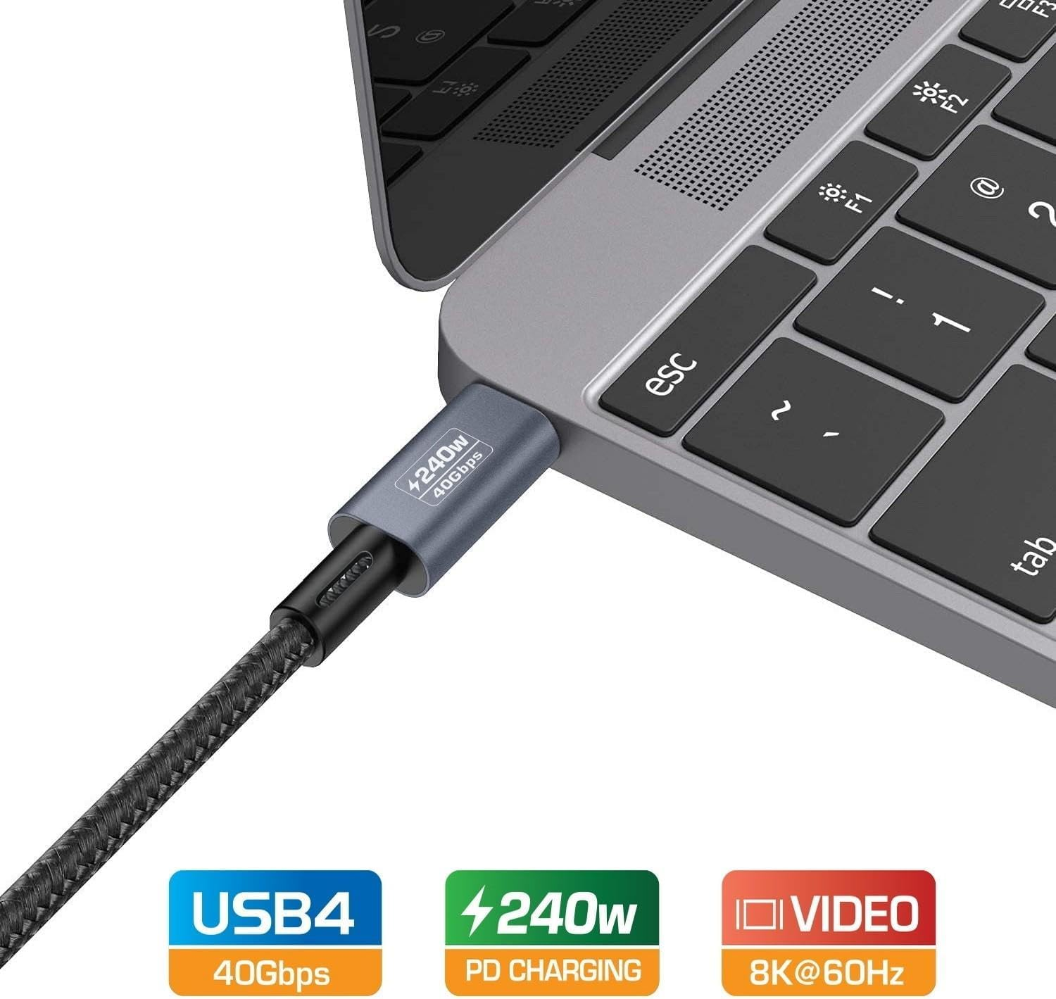 Simplecom CA612 USB-C to USB-C Cable USB4 40Gbps 5A 240W PD3.1 8K@60Hz 1.2M image number 3