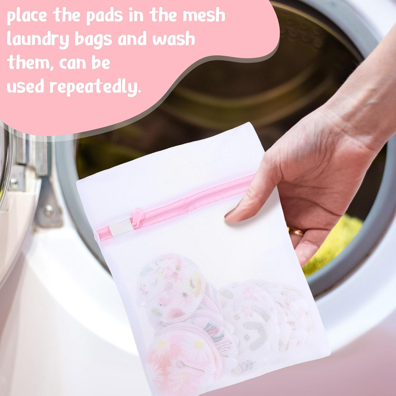 Yungyan 24 Pieces G Tube Covers Reusable Feeding Button Pads Soft G J Tube Button Covers Washable Nursing Breast Pads for Kid Baby Breastfeeding Care Supplies(Floral)