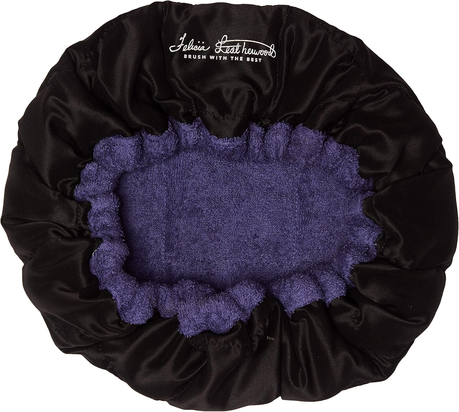 Heat Cap for Deep Conditioning & Oil Treatments - Cordless Microwaveable Heating Cap for Natural, Kinky, Curly, Wavy, 4C, Straight Hair - Flaxseed Bonnet Retains Heat for 20-30 Min - Purple - Purple image number 1