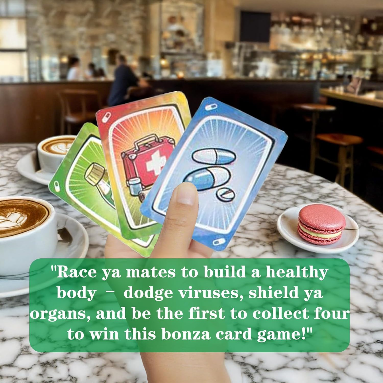 Virus! Card Game - Board Game for 2-6 Players | Isolate Healthy Organs & Stop Virus Outbreak | Competitive Strategy Cards Board Game image number 1