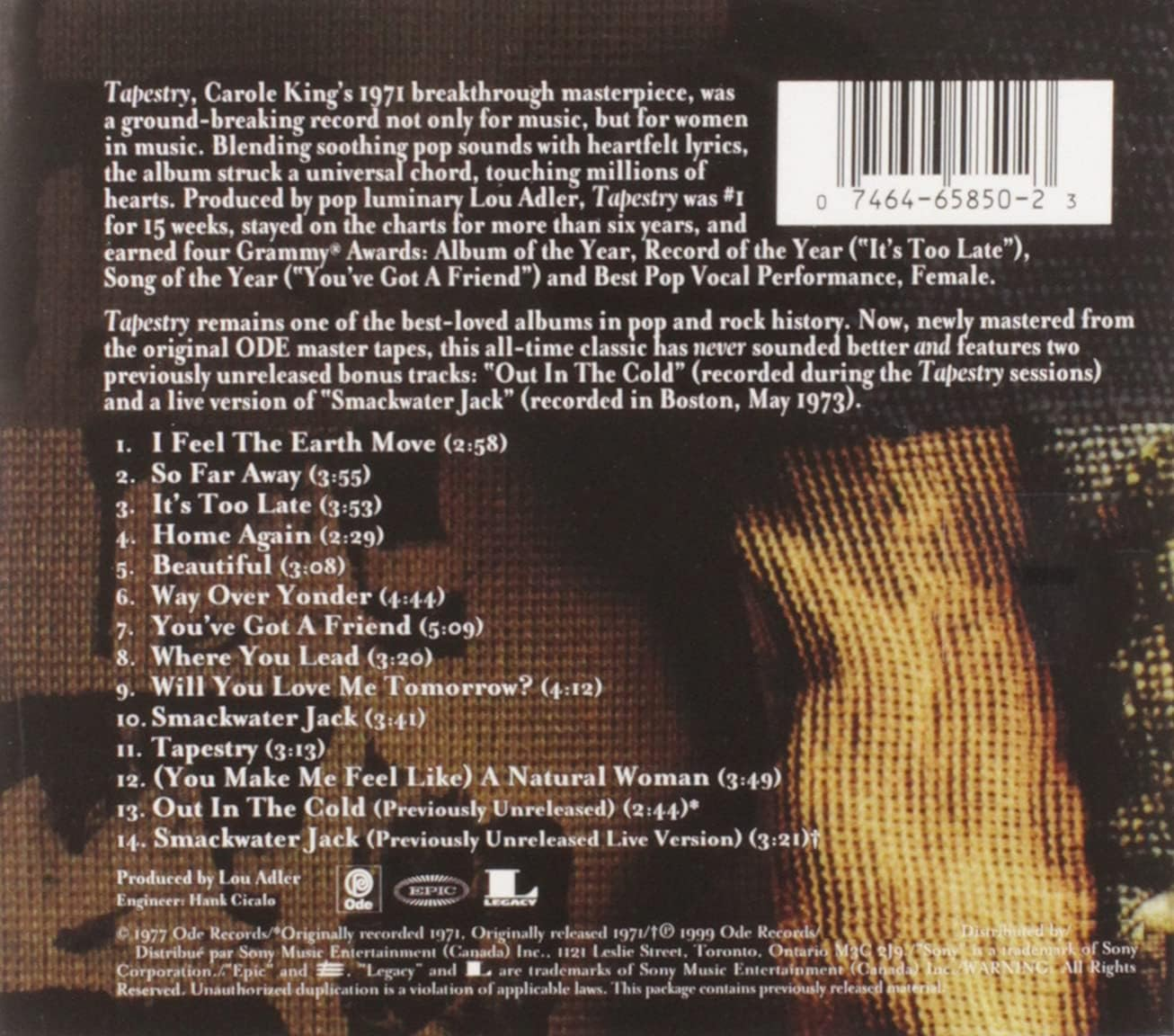 Tapestry Tapestry image number 1