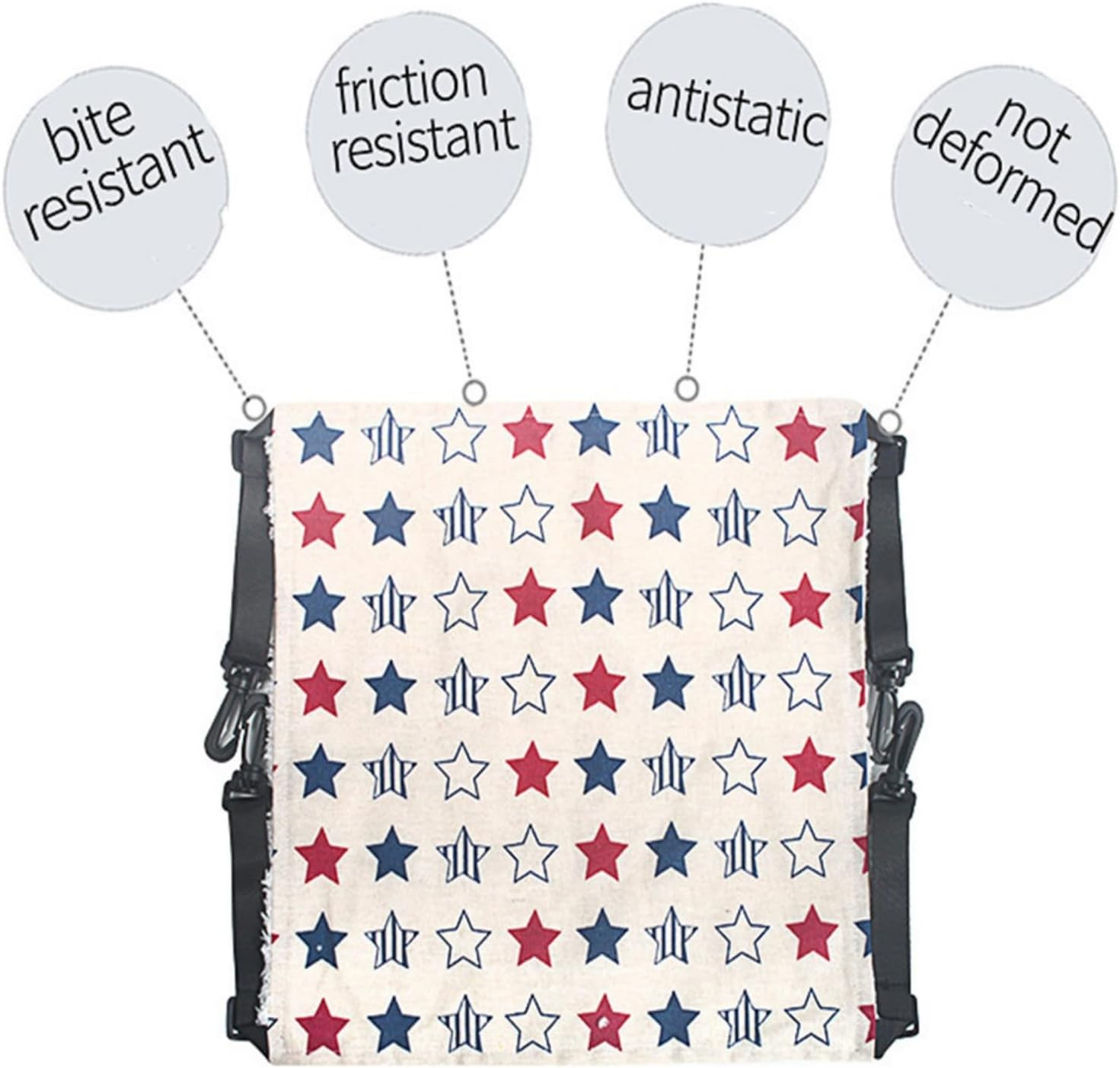 Lxing Cat Hammock, Cat Bed, Hammock Cage Cat Hammock, Hanging Bed Pets for Ferrets, Rat, Rabbits, Small Pets