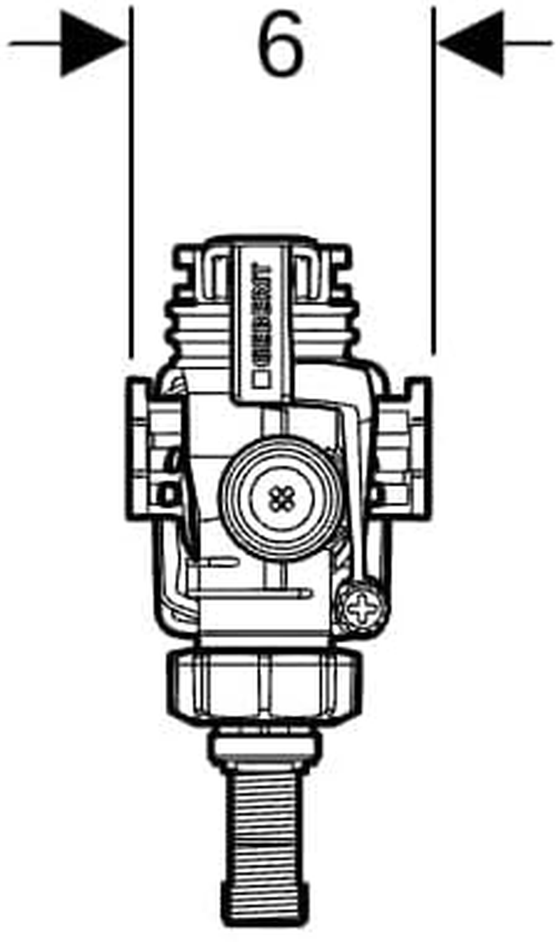 Geberit 240.700.00.5 Filling Valve Type 383 for Surface-Mounted Cistern image number 2
