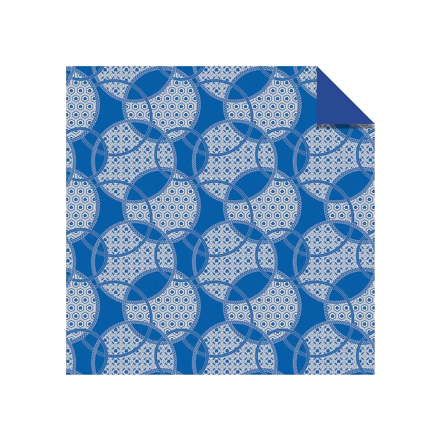 Origami Paper 200 Sheets Blue and White Patterns 6" (15 Cm): High-Quality Double Sided Origami Sheets Printed with 12 Different Designs (Instructions for 6 Projects Included) image number 4