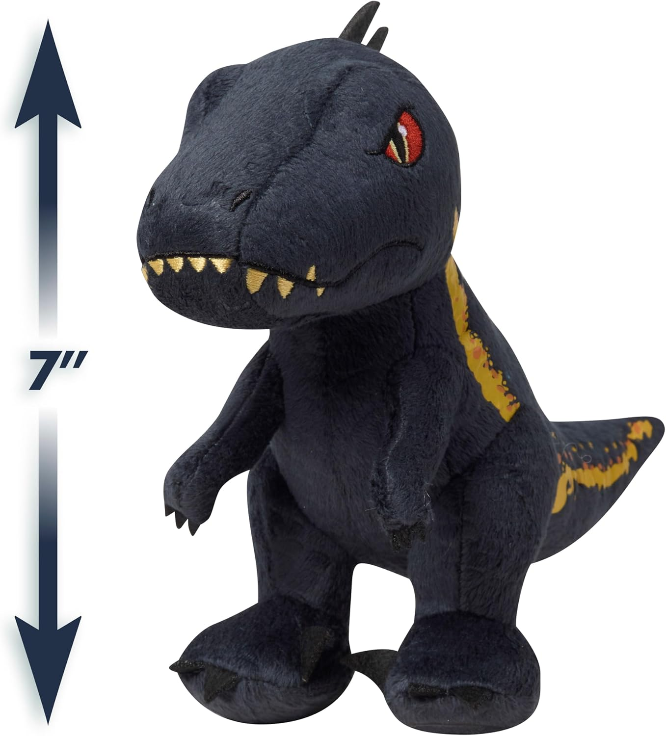 Jurassic World Dinosaurs Plush Indoraptor Stuffed Animals, Kids Toys for Ages 3 up by Just Play