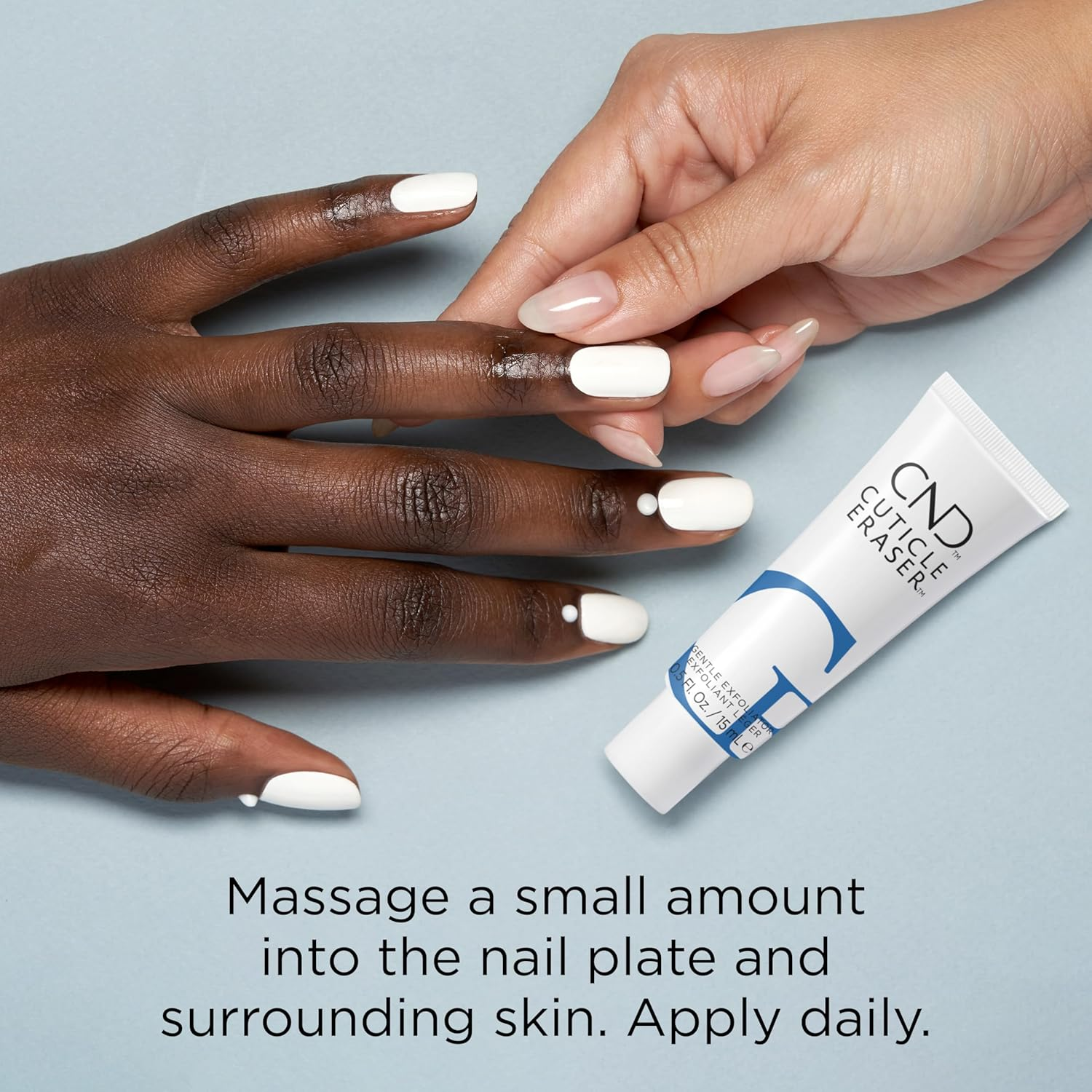 CND Cuticle Eraser Gentle Exfoliator for Women 0.5 Oz Cream image number 6