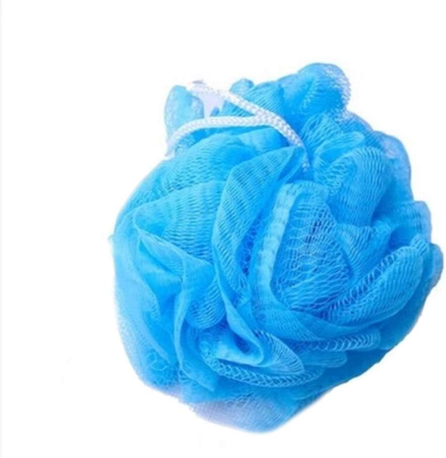 Soft Body Bubbles Sponge Bath Ball Nylon Scrubber Loofah Mesh Net Ball Cleaning Bath Sponge Multi-Color Shower Flower image number 3