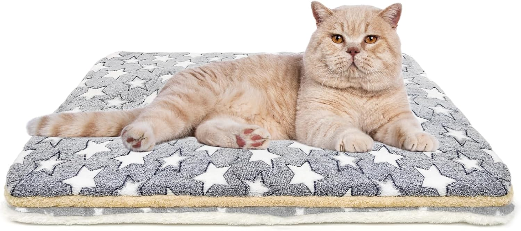 2 Pack Cat Blanket for Indoor Cats Ultra Soft and Warm Calming Cat Bed Fleece Pet Mat for Anxiety and Stress Washable Kitten Blanket image number 5