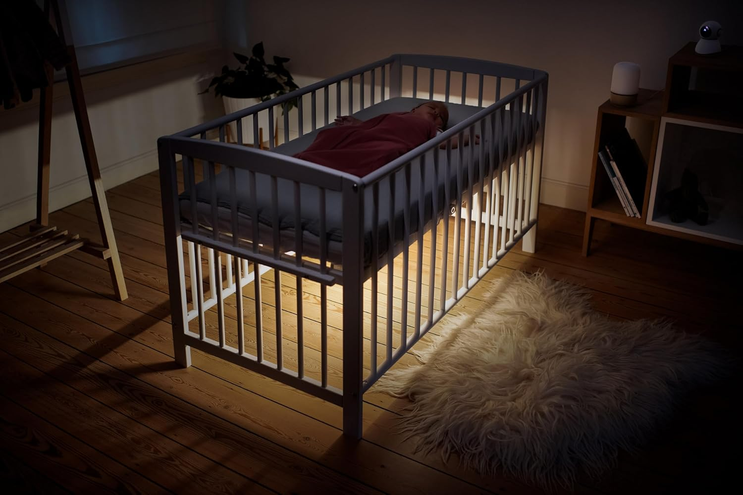 Maxi COSI Connected Nursery Bundle-See Baby Monitor + Soothe Light & Sound + Glow Cot Light, Minimal Design, Smart Sensory Controlled by One App, Easy to Use & Installation image number 5