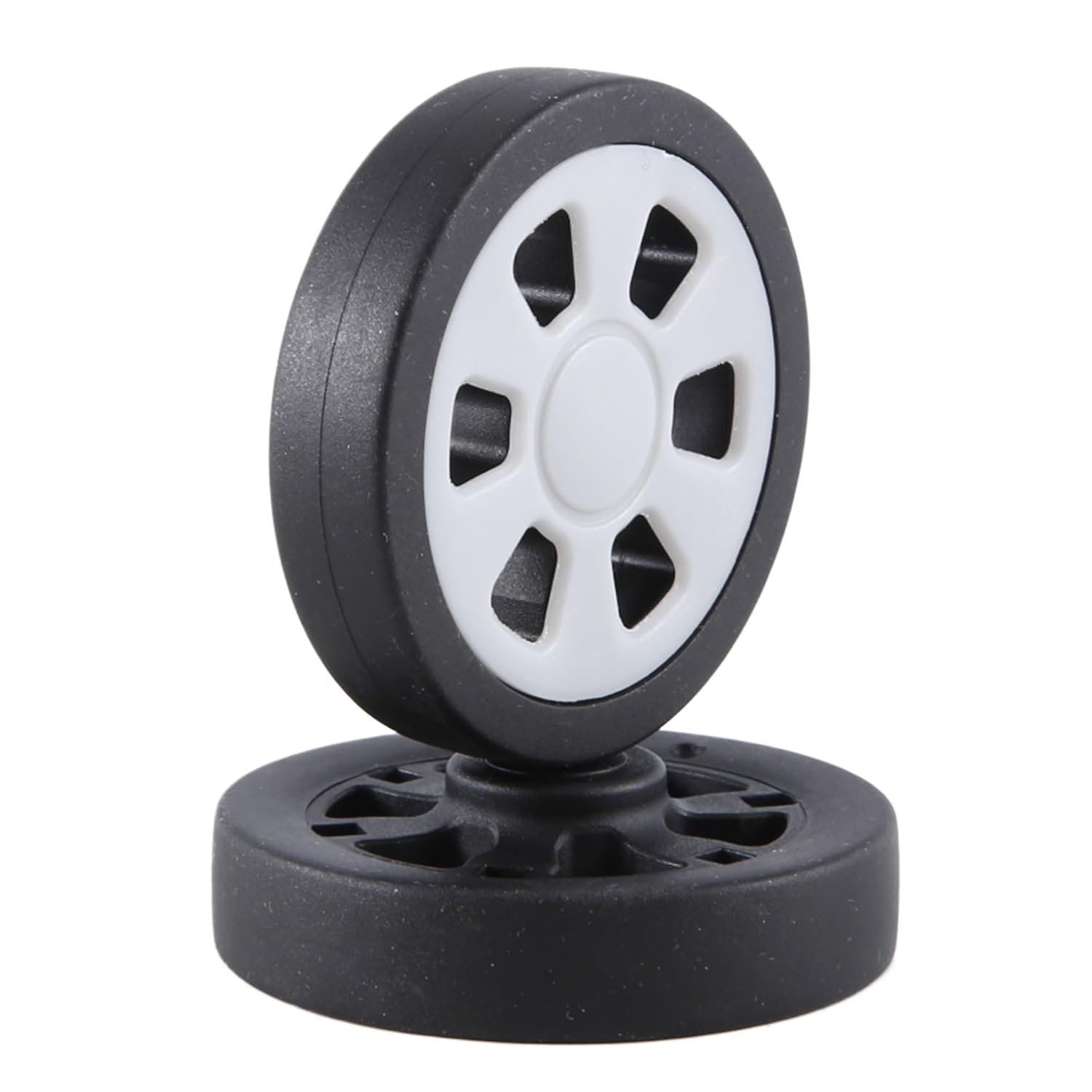 Barbuly Replacement Wear Resistant PU Caster Suitcase Replacement Wheels Luggage Wheels Universal 6Mm 8Mm image number 4