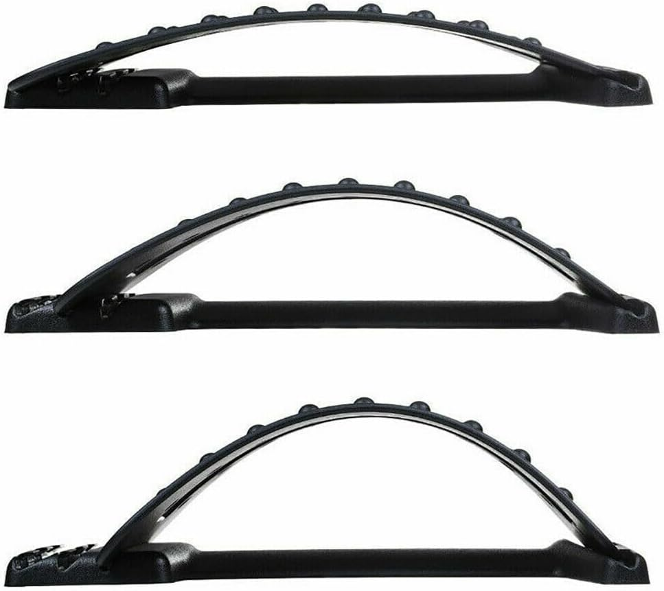 Leona Co Back Stretcher for Lower Back Pain Relief, Multi Level Back Cracker Board for Herniated Disc, Scoliosis, Spine Decompression, Back Cracking Device, Upper and Lower Back Stretcher (Blue) image number 1