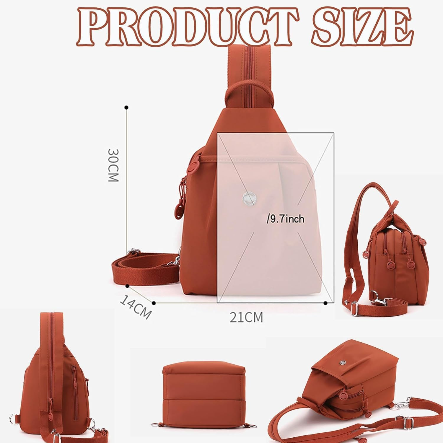 Premium 3 in 1 Anti-Theft Travel Tote Bag,Waterproof Oxford Large Capacity Convertible Shoulder Bag Travel Backpack