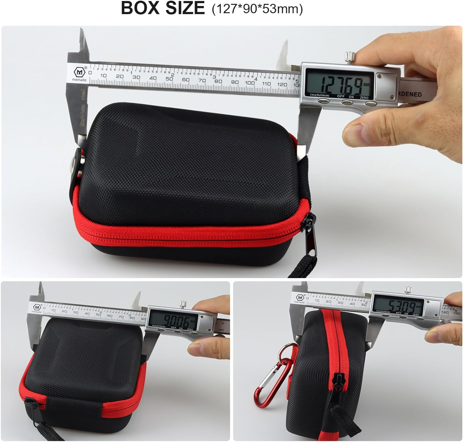 Golf Rangefinder Case EVA Hard Cover Range Finder Bag Outdoor Telescope Rangefinder Storage Case image number 5