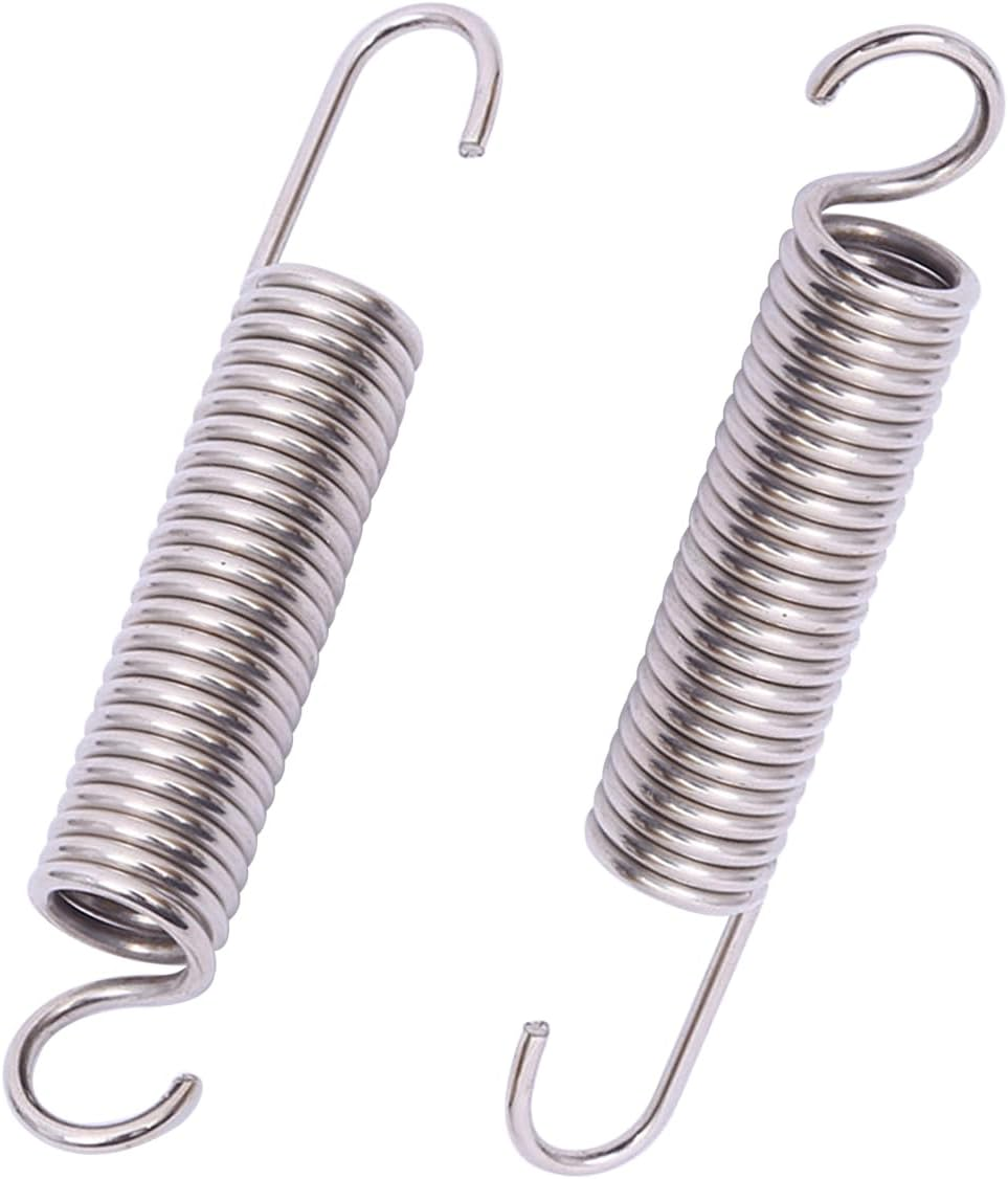 2 Pack Recliner Extension Springs,9 Cm Long Neck Hooked Mechanism, Furniture Replacement Parts image number 5