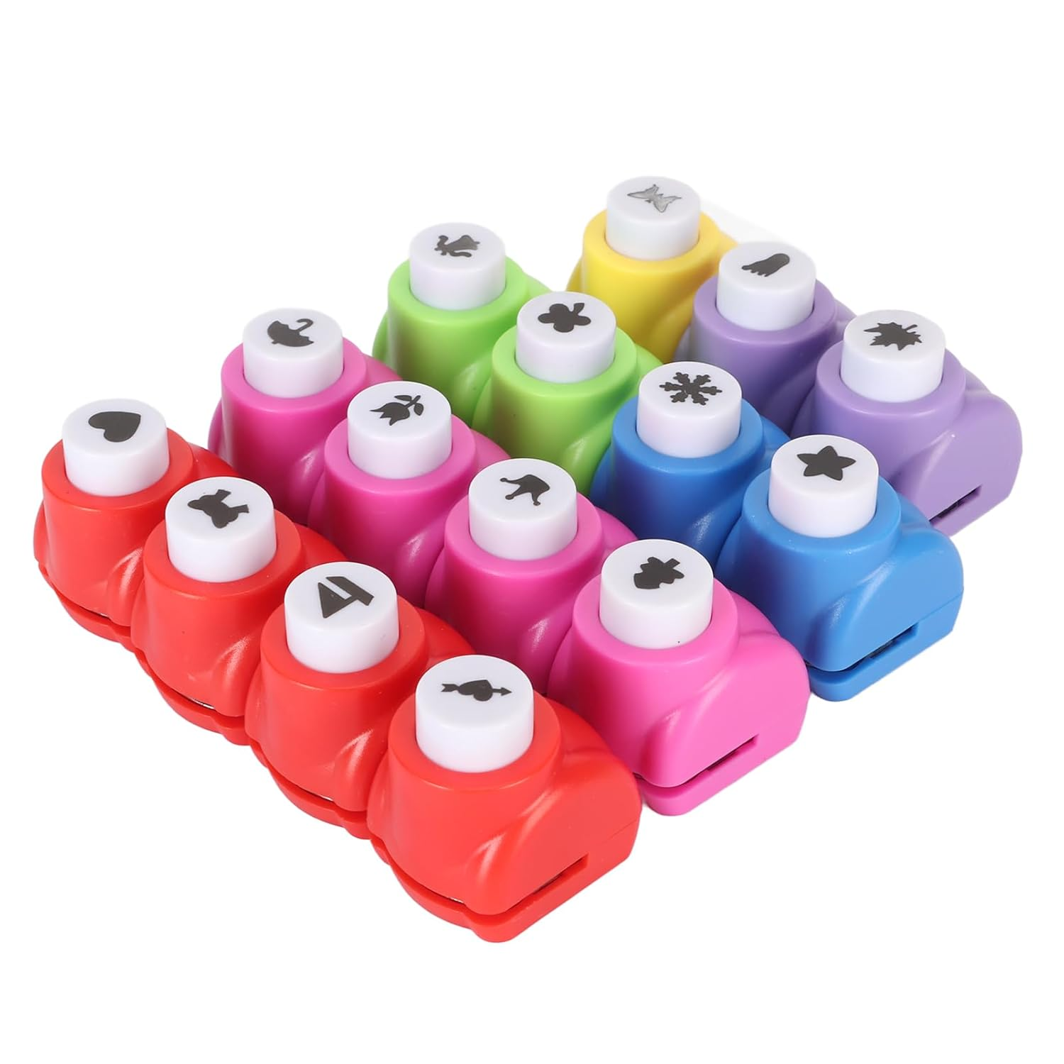 Crafting Paper Punch Shapes for Kids DIY, 15Pcs Shape Paper Punch Set Imagination Decorative Hole for Scrapbooking, Suitable Children 3-13 Years Old image number 5