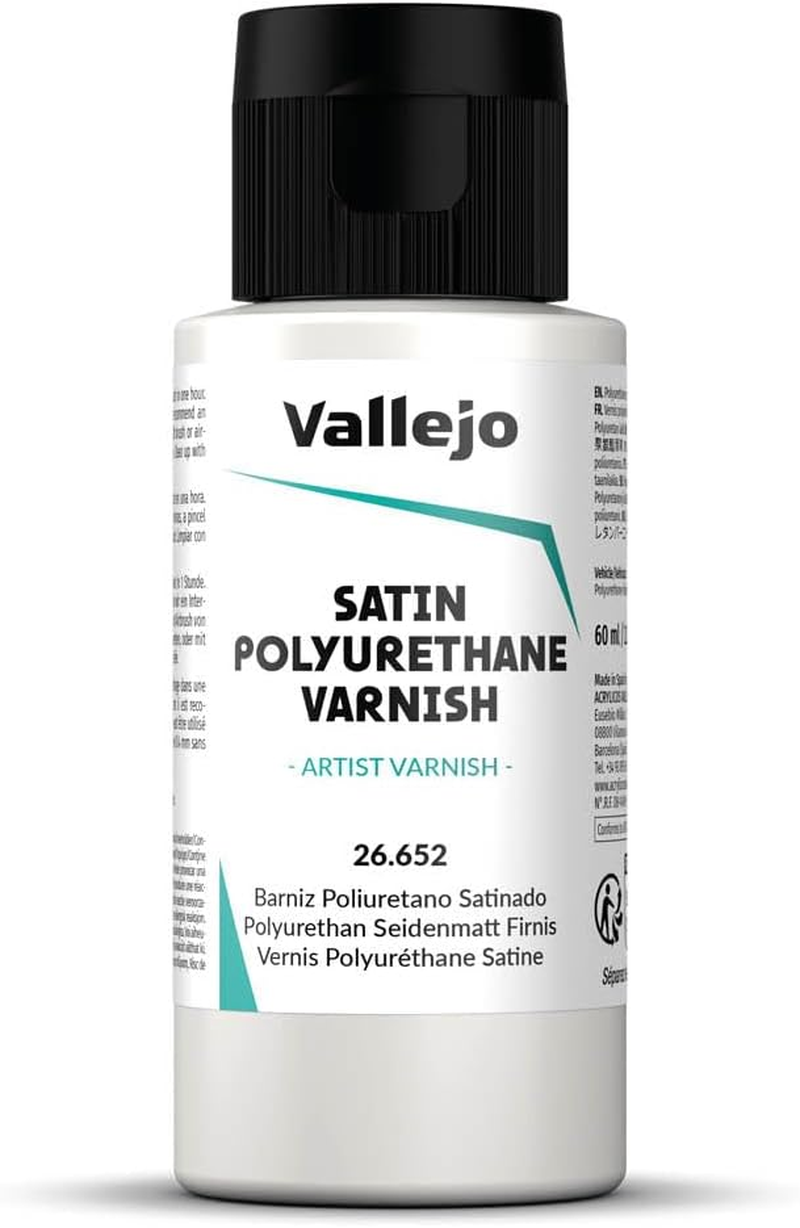 26652 Polyurethane Satin Varnish 60 Ml - Original Packaging
