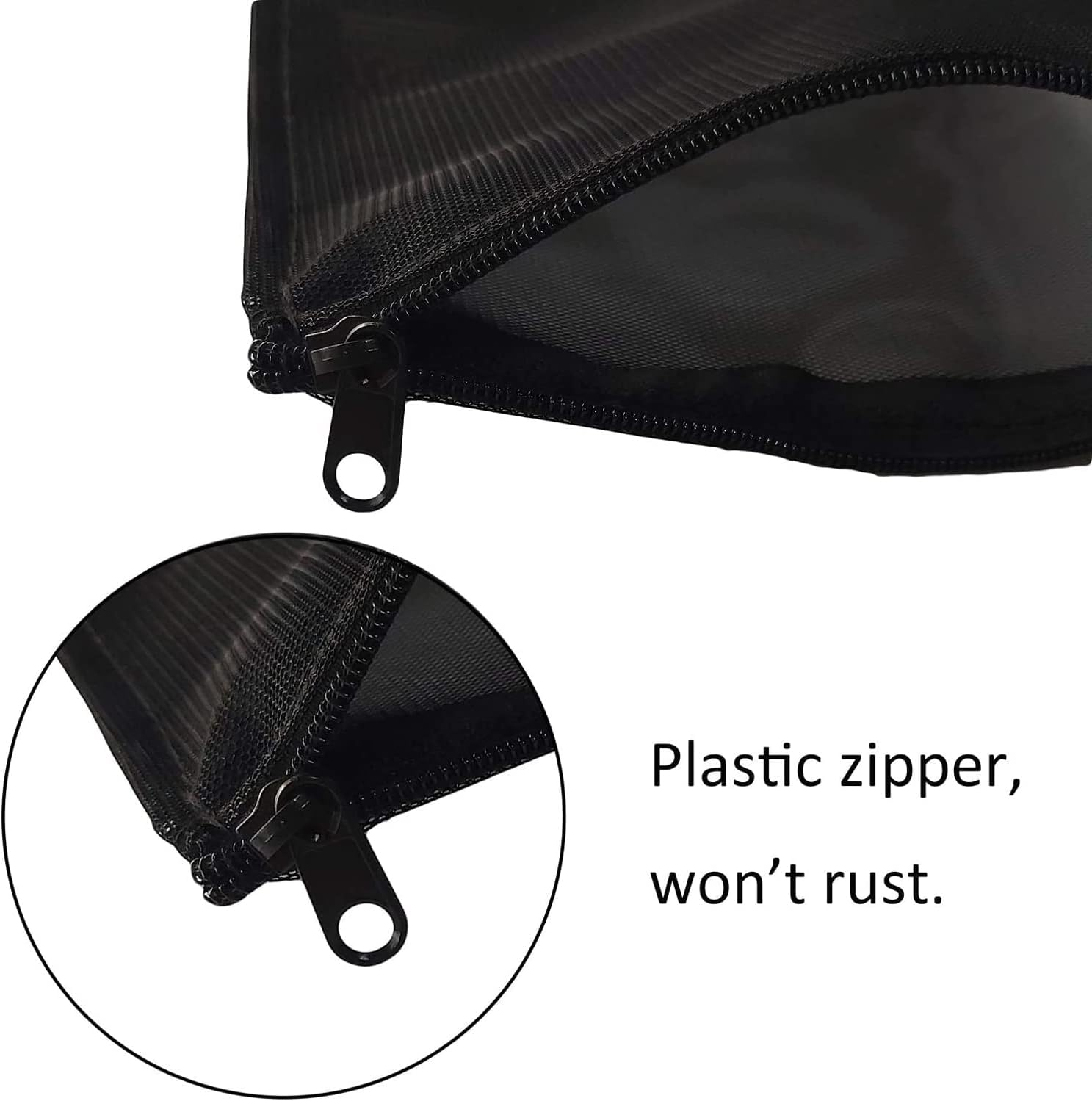 Aquarium Filter Bags, 10 Pcs Fish Tank Bio Ball Media Mesh Storage Bag with Zipper (S (14Cm X 20 Cm)) image number 6