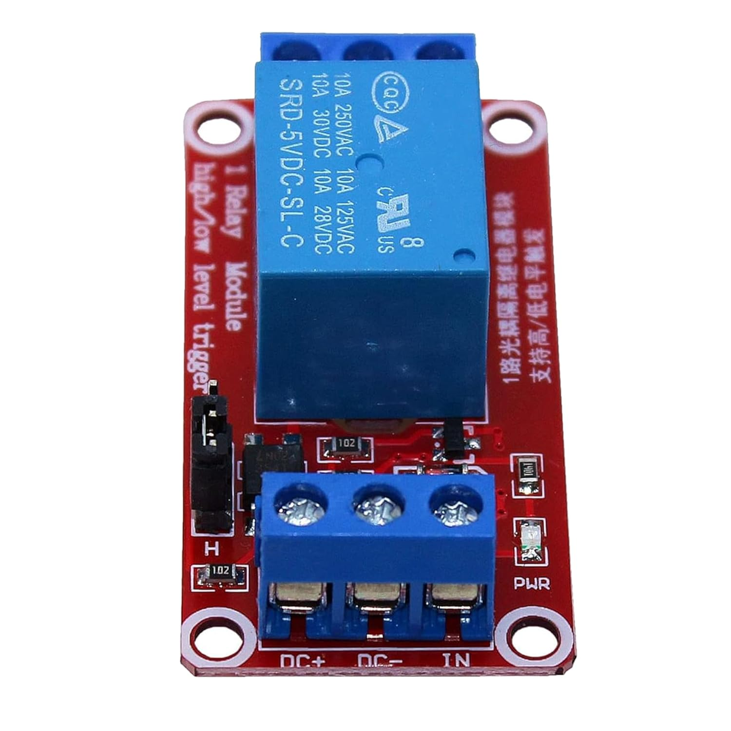 2Pcs 5V 1 Channel Relay Module|Relay Switch with OPTO Isolated High and Low Level Trigger image number 3