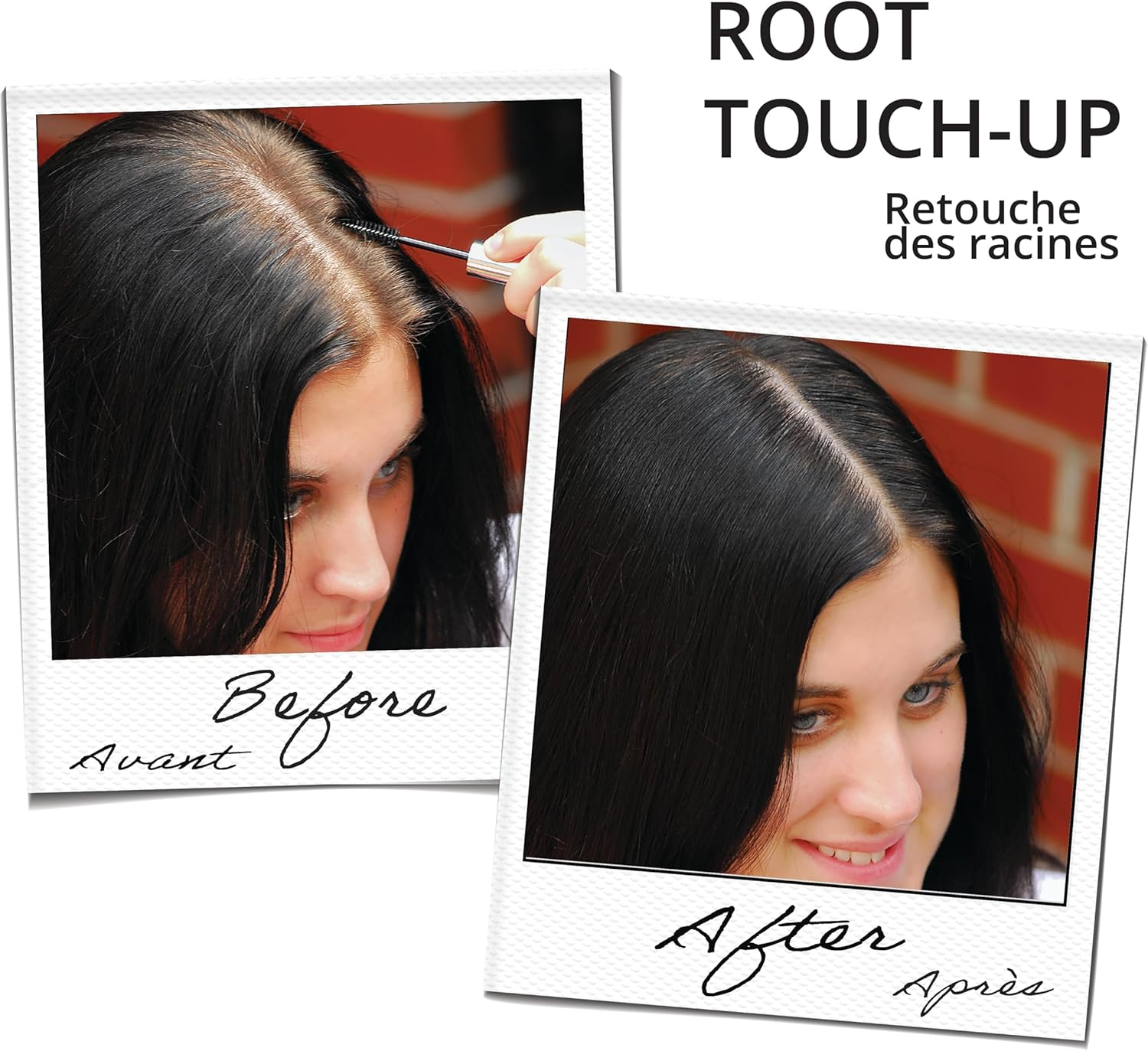 Greyfree Root Touch-Up Hair Mascara Temporary Gray Roots Concealer (DARK BLONDE) image number 2