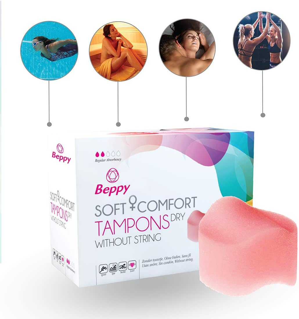Beppy Comfort Dry Sponge Tampons - Pack of 2 image number 6