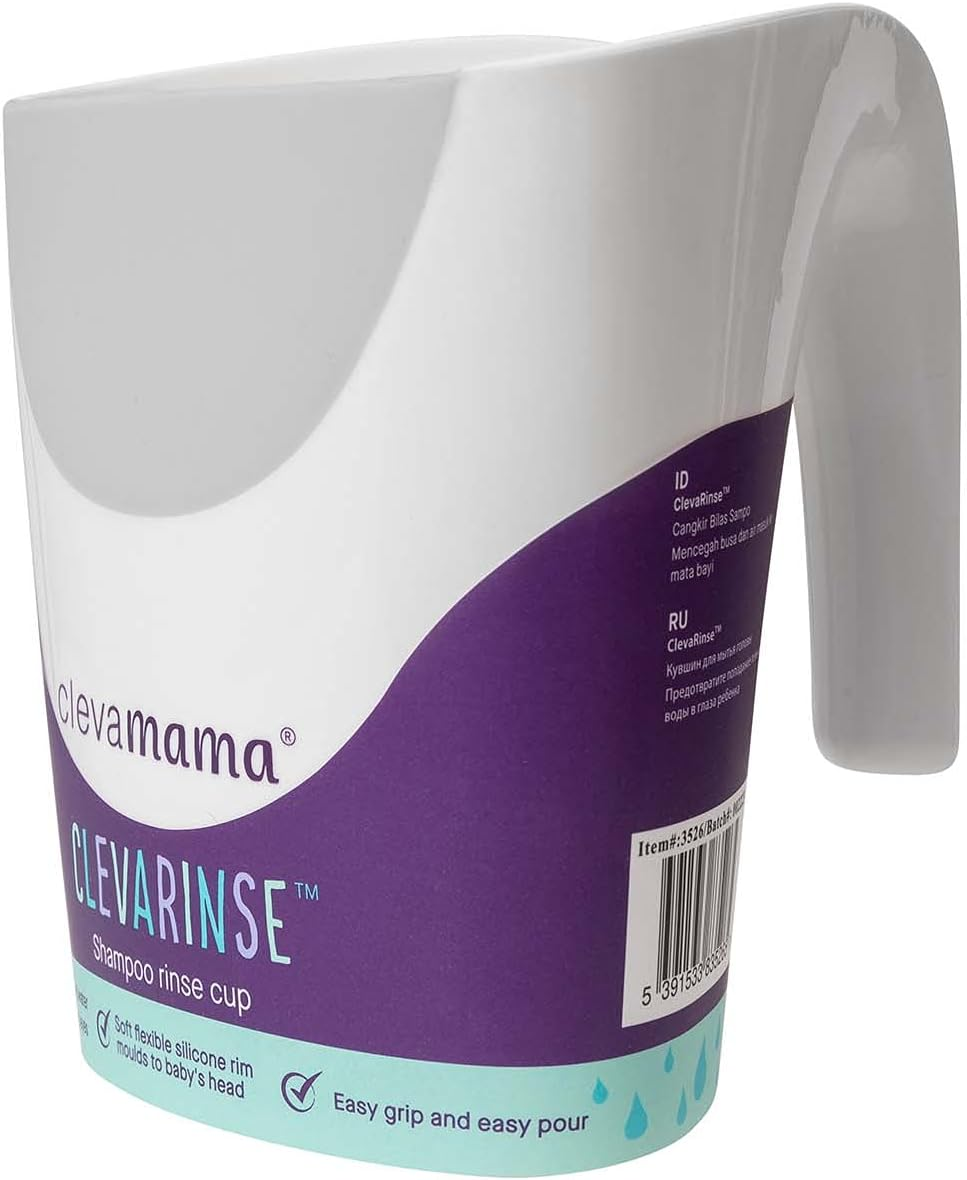 Clevarinse&trade; Shampoo Rinse Cup 500 Ml - Grey image number 2