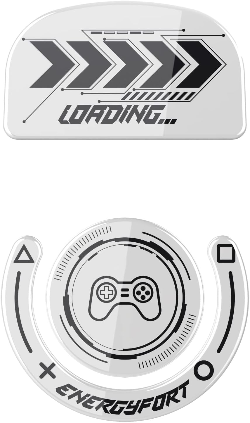 MOSHOU Mouse Feet Skates for Logitech G Pro X Superlight Wireless Gaming Mouse, Rounded Curved Edges Flawless Glass Mouse Feet Replacement, Super Fast Smooth and Durable Sole (White) image number 3