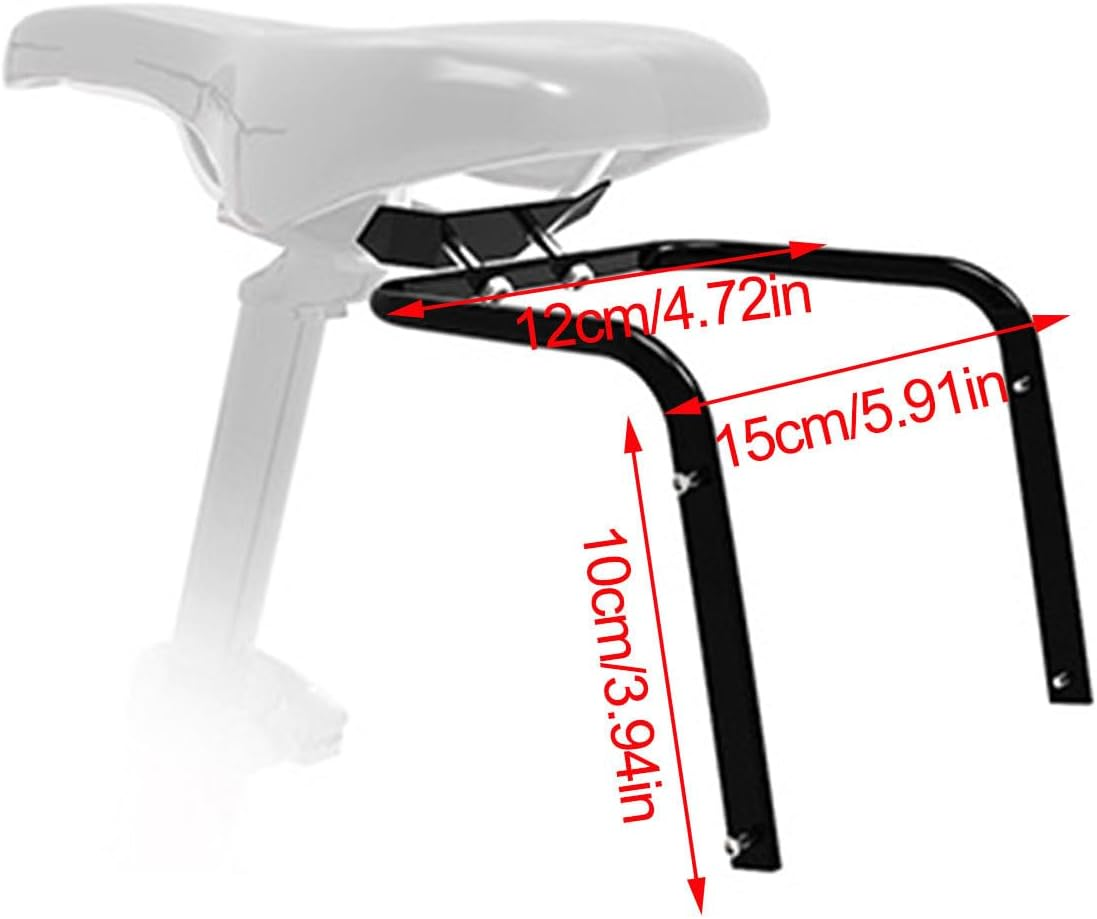 Saddle Stabiliser - Saddle Bag Support, Rear Rack Bag Holder | Luggage Stabiliser, Bag Support Holder, Anti-Shake Water Bottle Holder, Touring image number 4